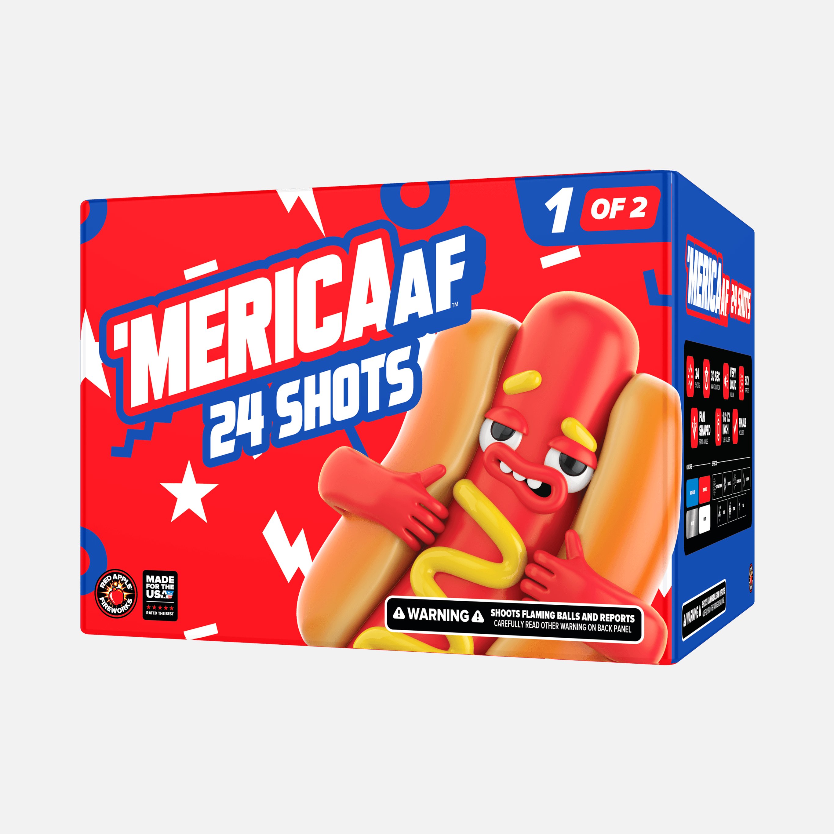 'MERICA AF™ 60 Shot XL® Aerial Finale Set®