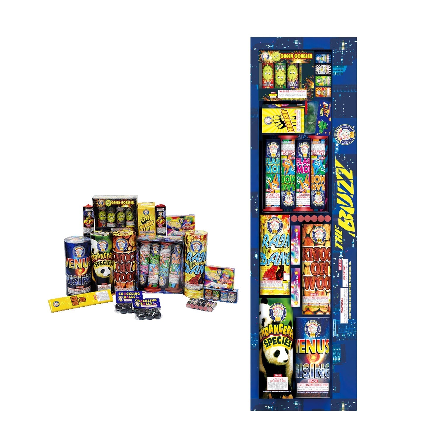 The Buzz Assortment (Safe & Sane) Ground Effect Sampler Ground Effect Samplers®
