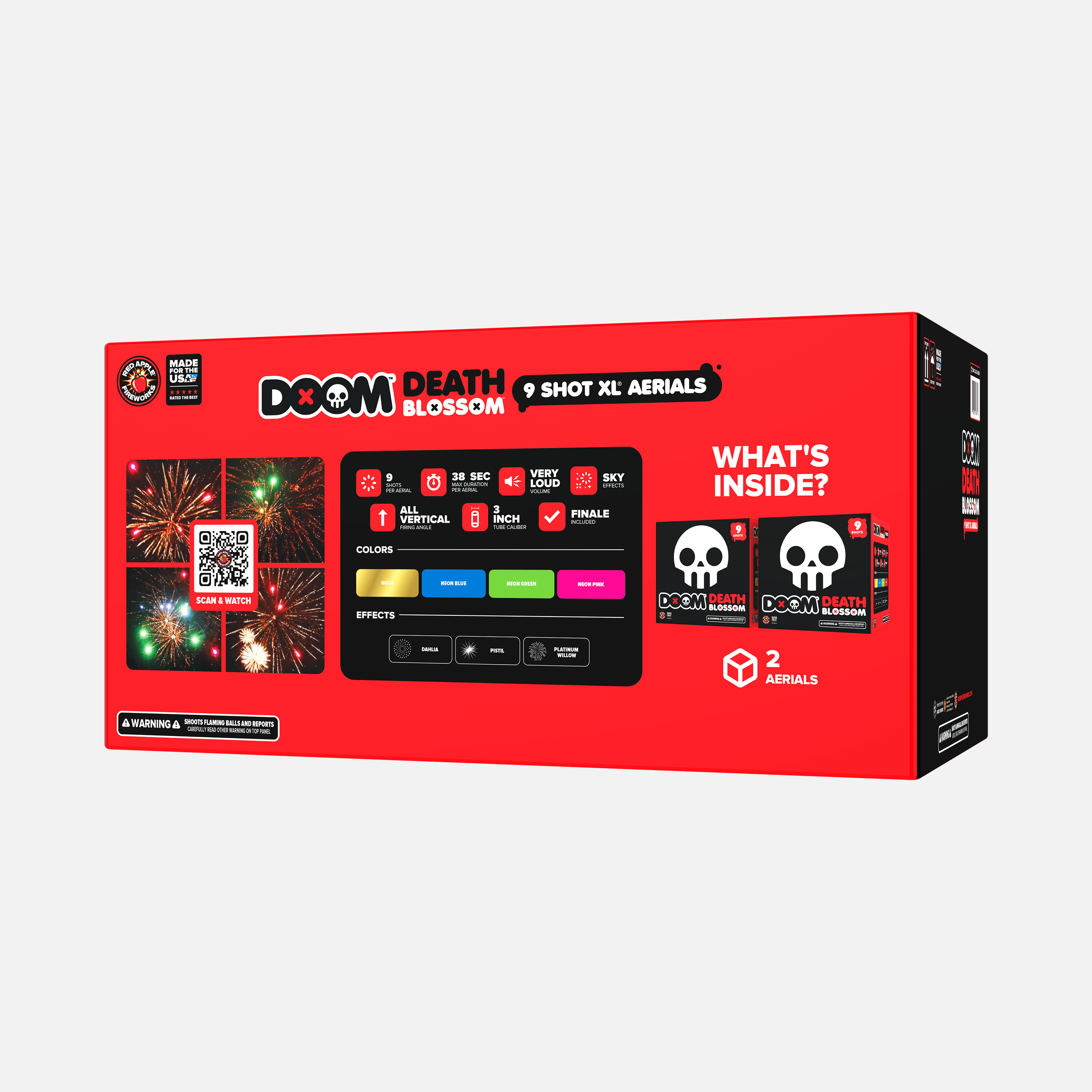 DOOM® Death Blossom™ 9 Shot XL® Aerials