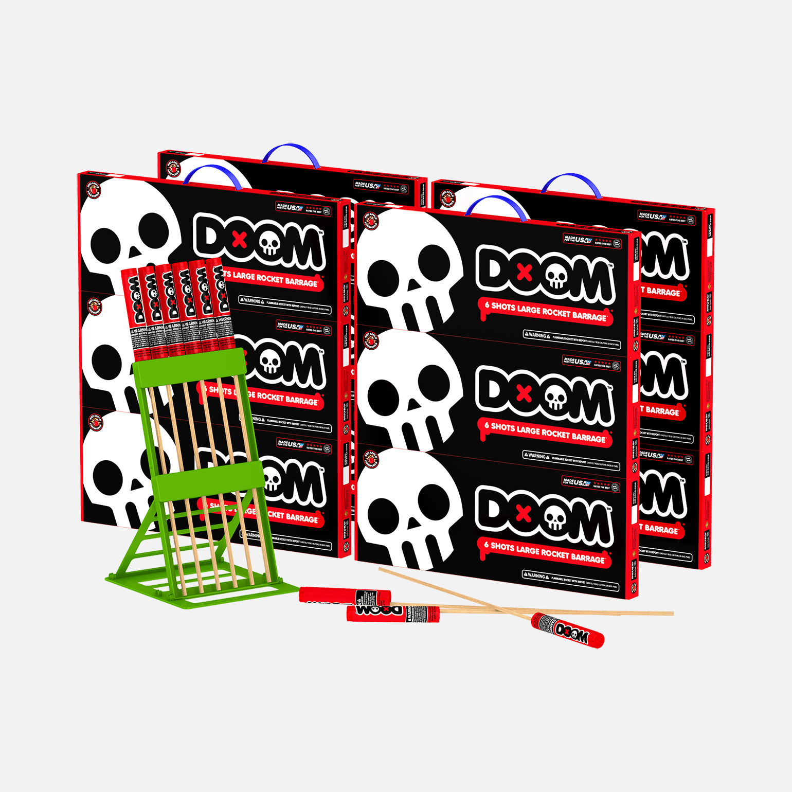 DOOM® 6 Shots Large Rocket Barrage™