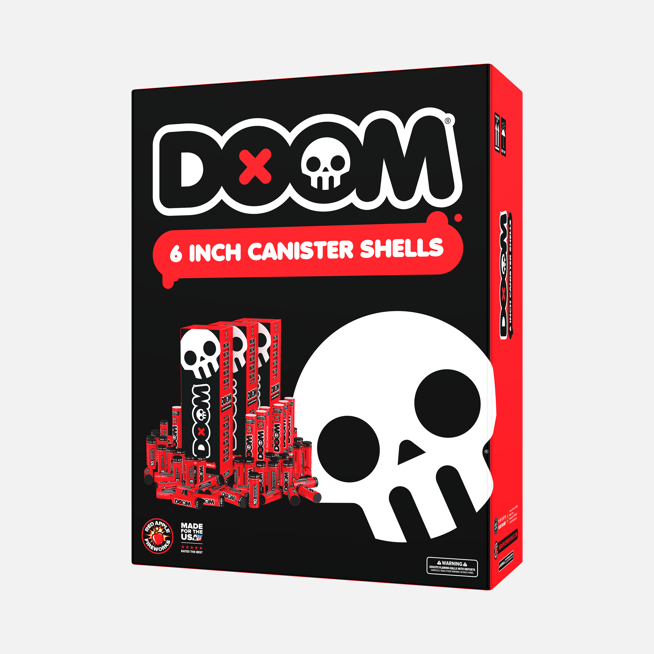 DOOM® 6 Inch Canister Shells
