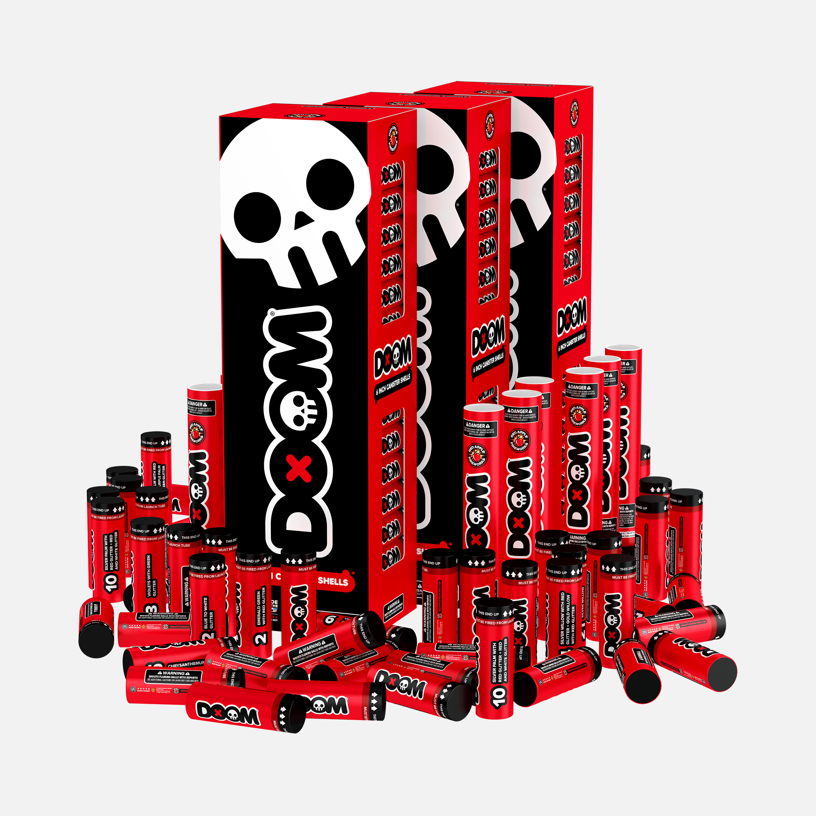 DOOM® 6 Inch Canister Shells