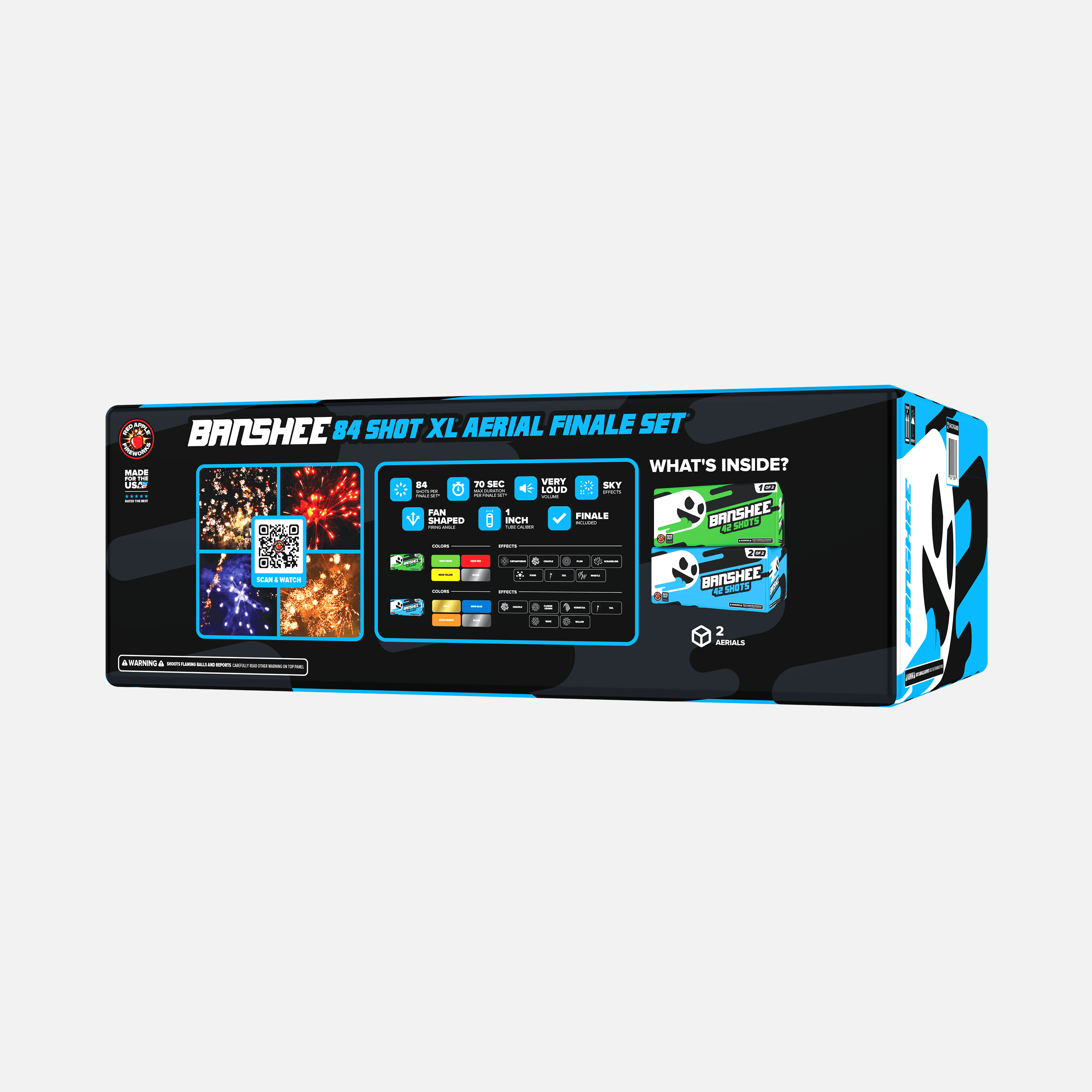 Banshee™ 84 Shot XL® Aerial Finale Set®
