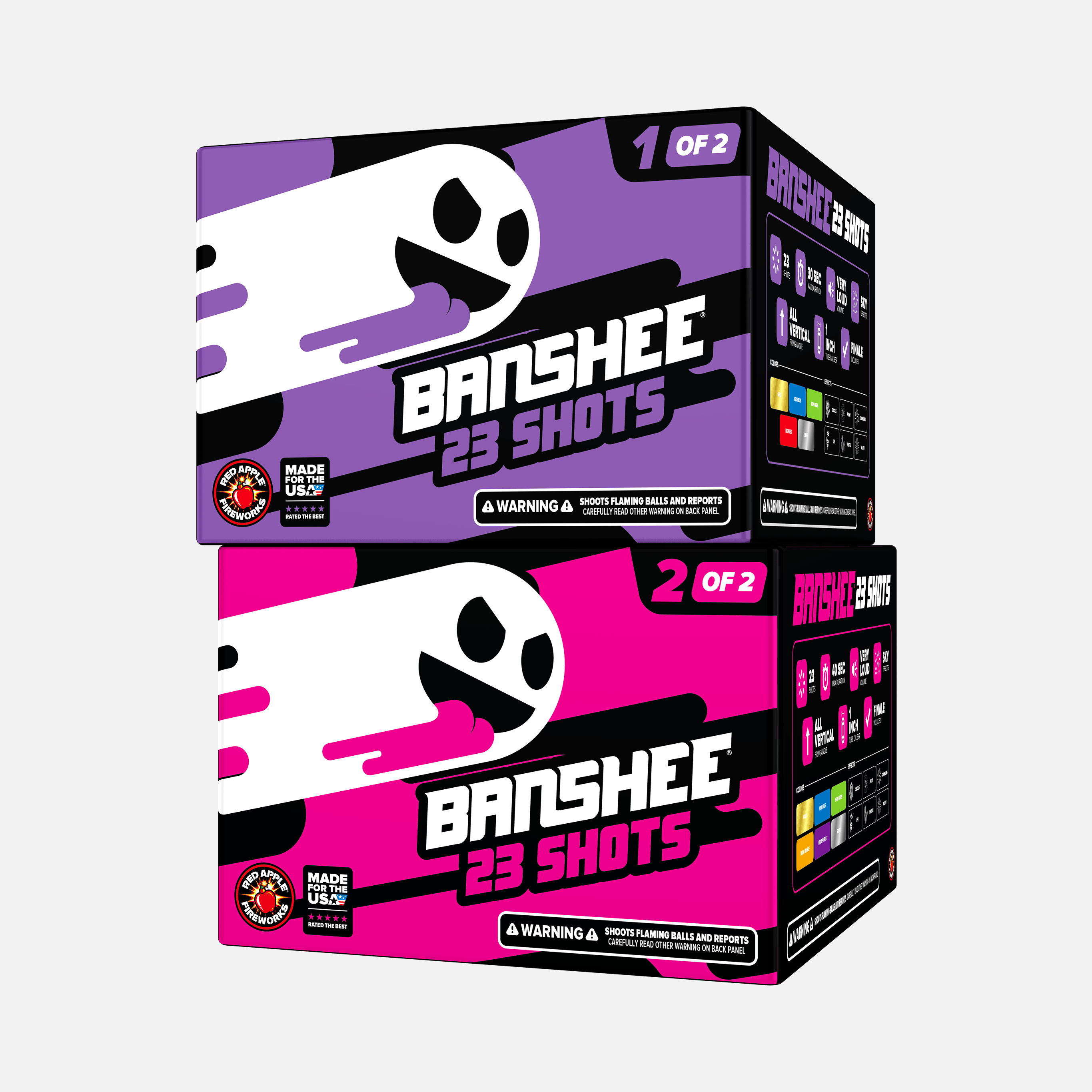 Banshee™ 46 Shots UFO Finale Set®