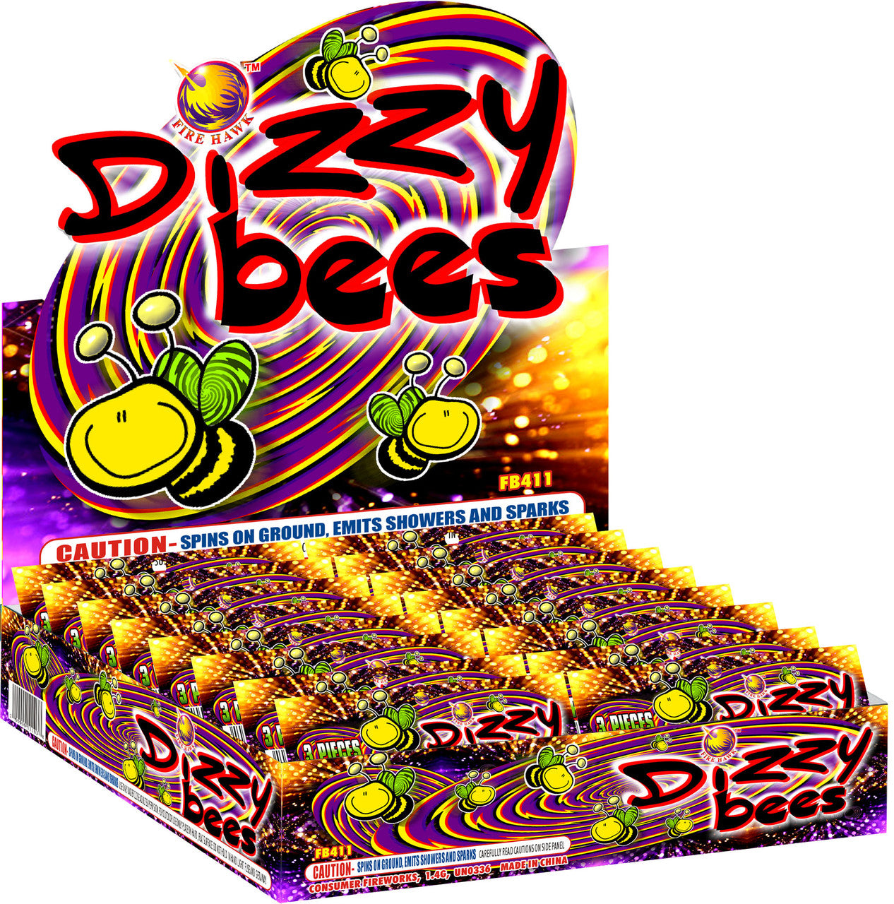 Dizzy Bees Ground Spinner Ground Spinners