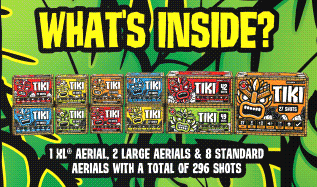 Tiki® Box 296-Shots Sampler®