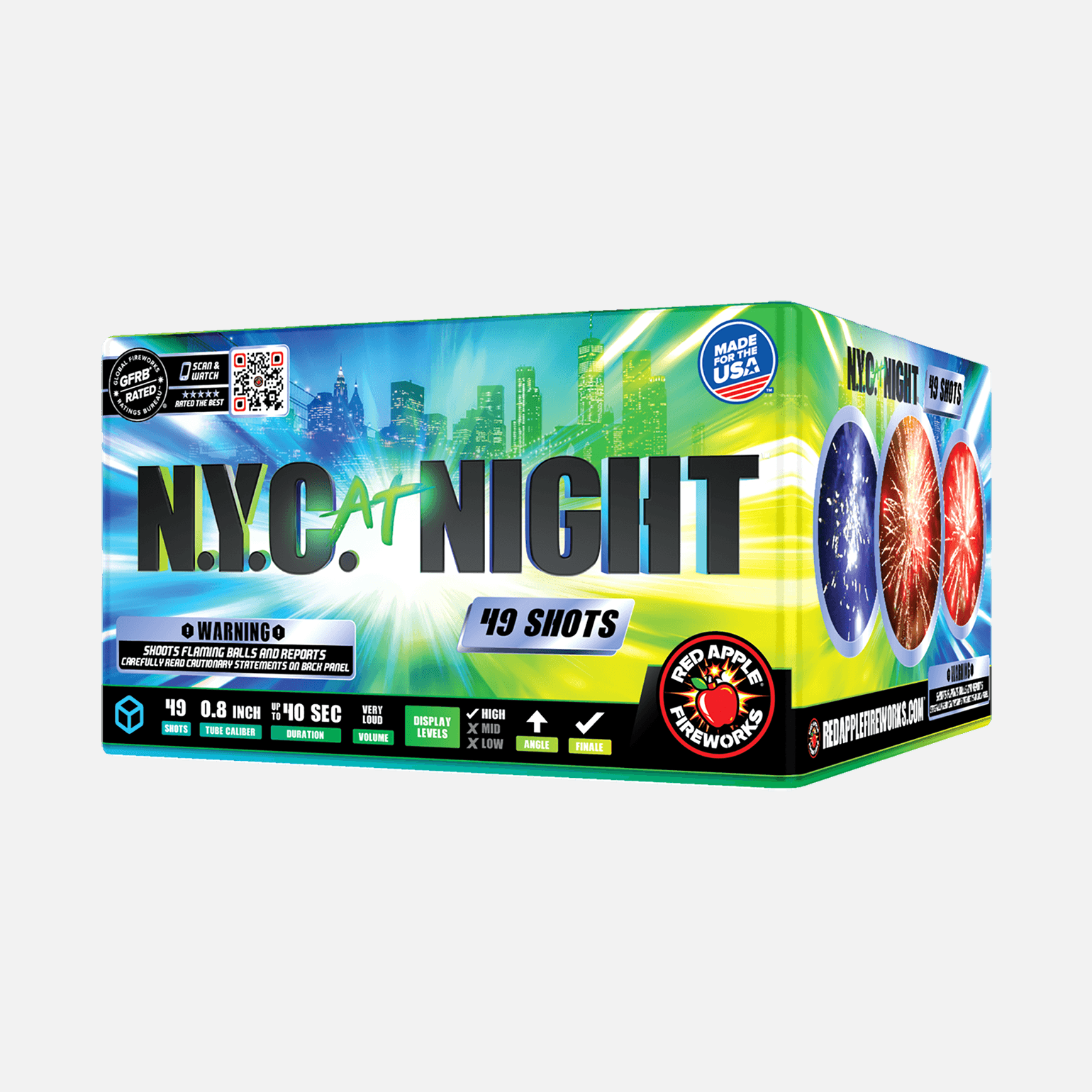 Coast 2 Coastâ„¢ 49-Shots Large Aerials Large Aerial Cakes (Up to 350 Grams)