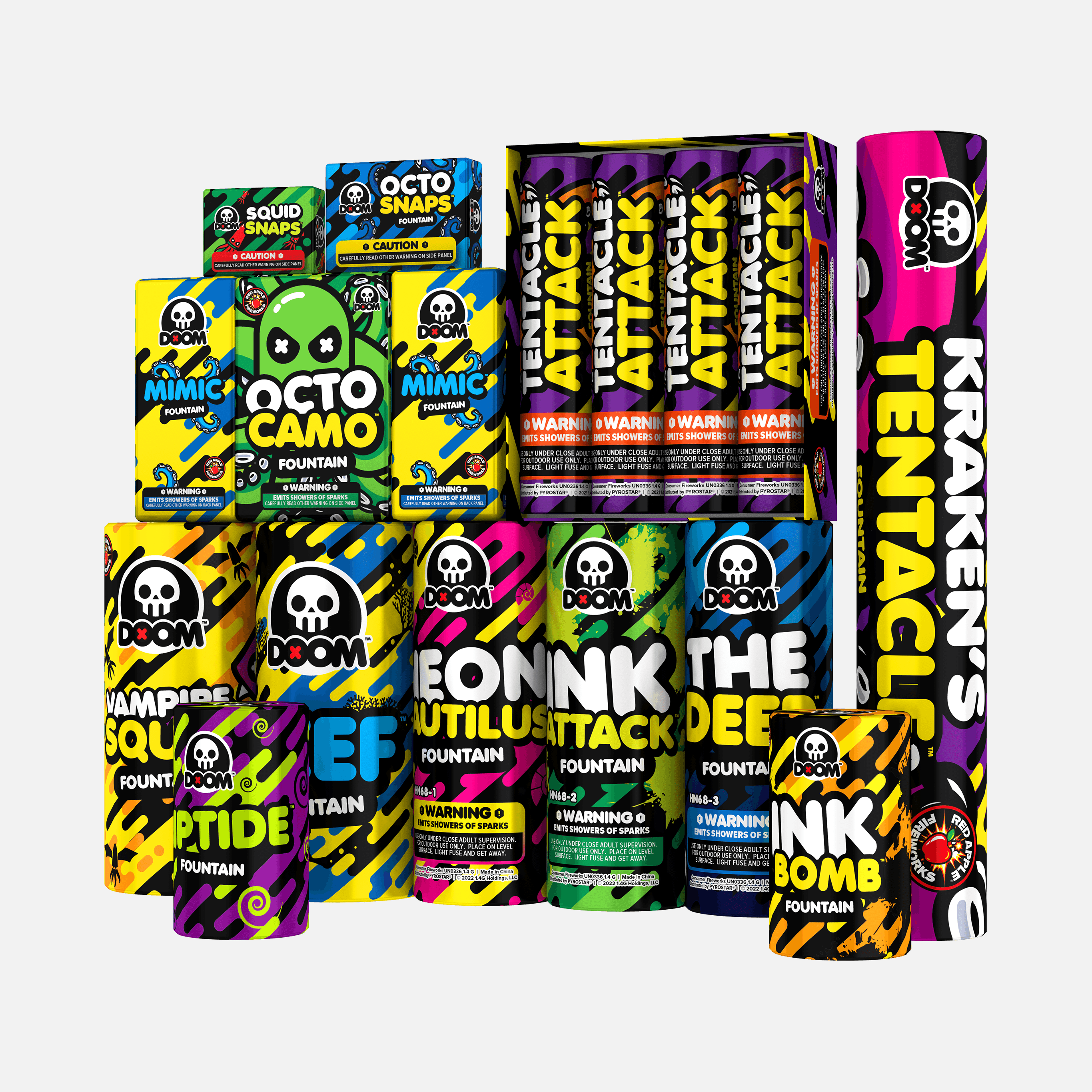 Octo™ Box Fireworks Samplers™