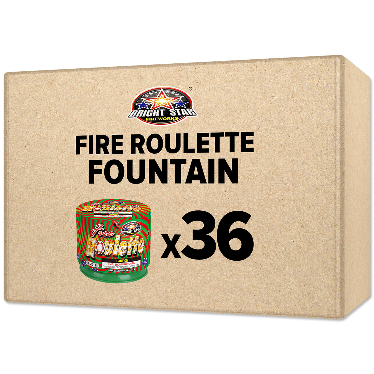 Fire Roulette Fountain Standard Fountains