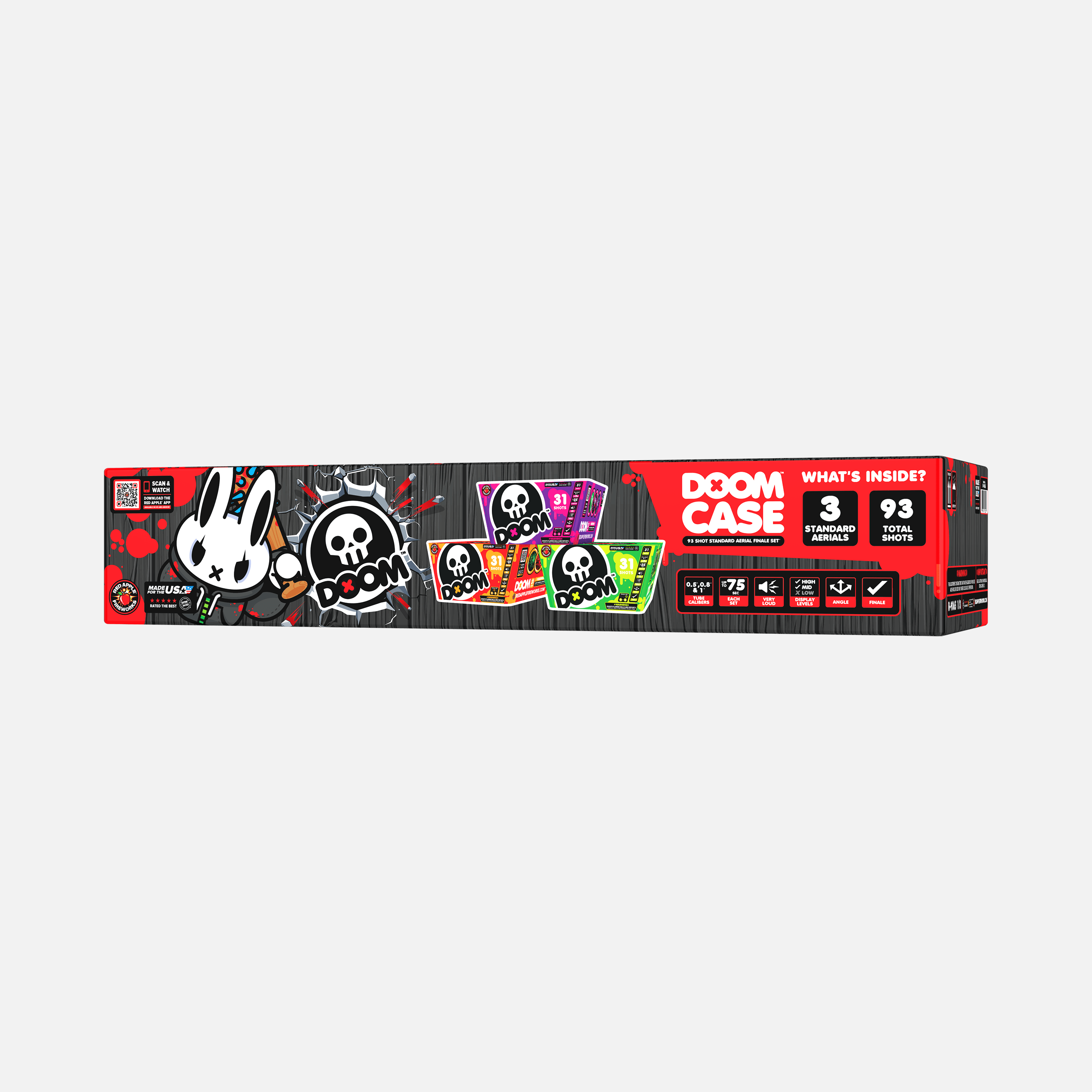 Doom® Case 93 Shot XL® Aerial Finale Sets®