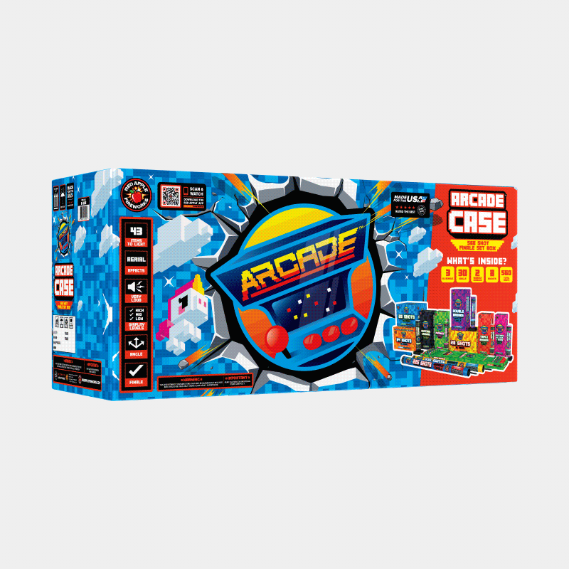 ArcadeĀ® Case 560 Shots SamplerĀ® Sky Show SamplersĀ®
