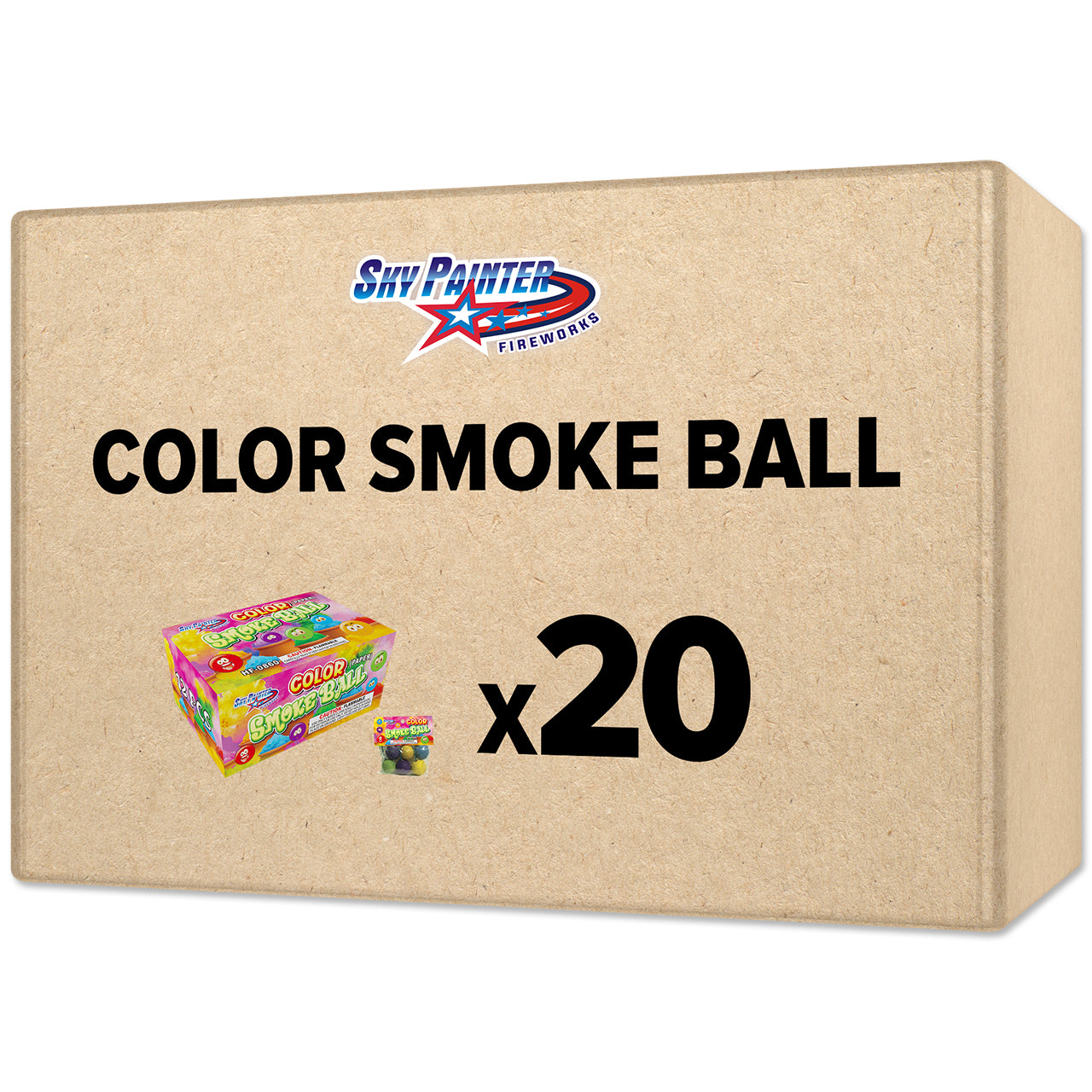 Sky Painter Color (Paper) Smoke Ball Smoke