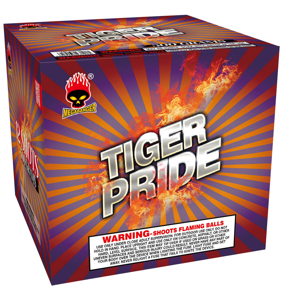 Tiger Pride XL Aerial Cake XL® Aerial Cakes (Up to 500 Grams)