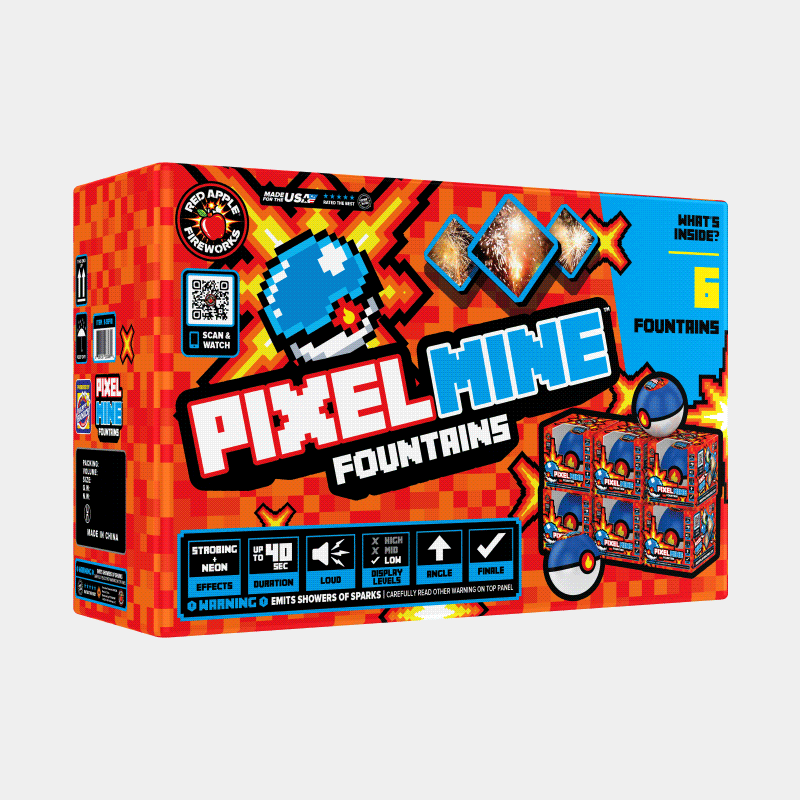 Pixel Mine™ Standard Fountains Standard Fountains