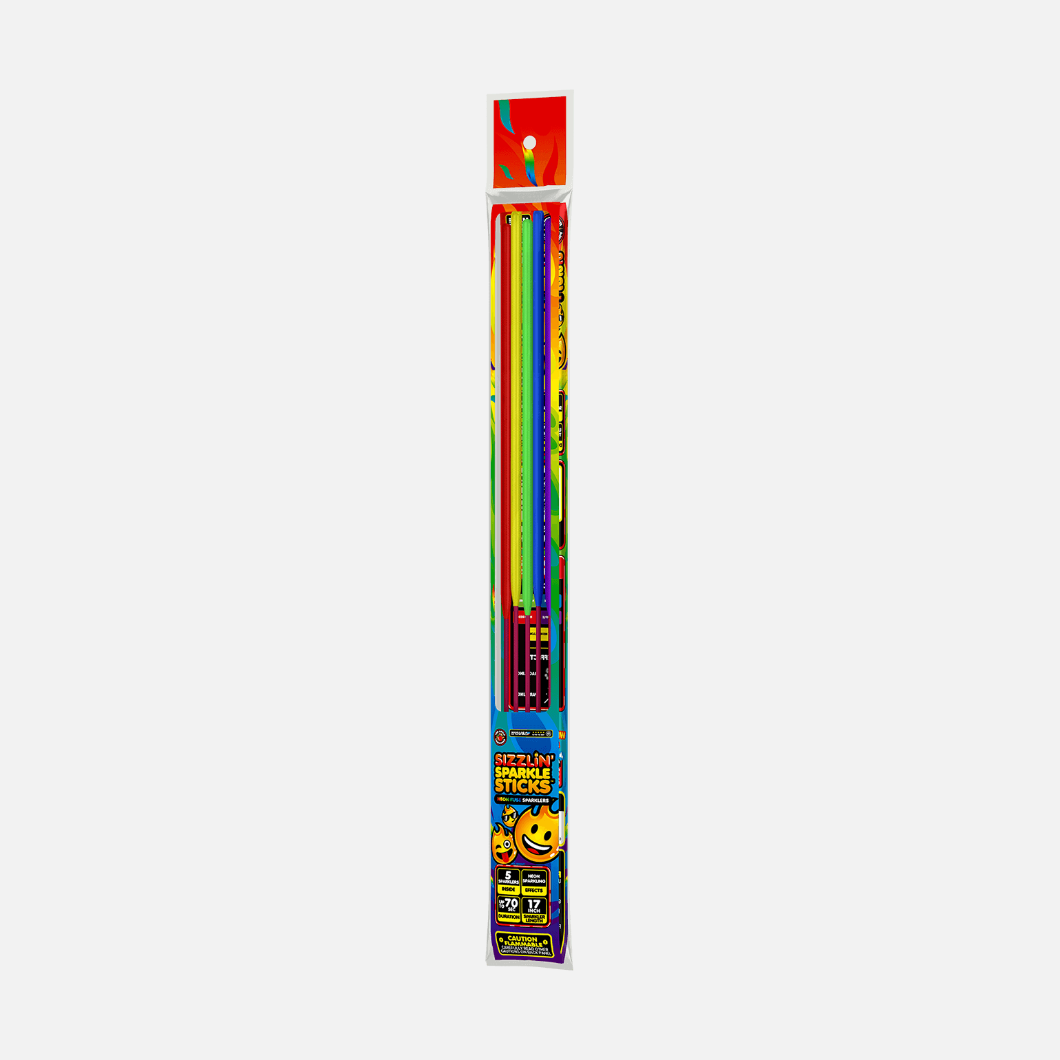 Sizzlin' Sparkle Sticks™ Fuse Sparklers Sparklers