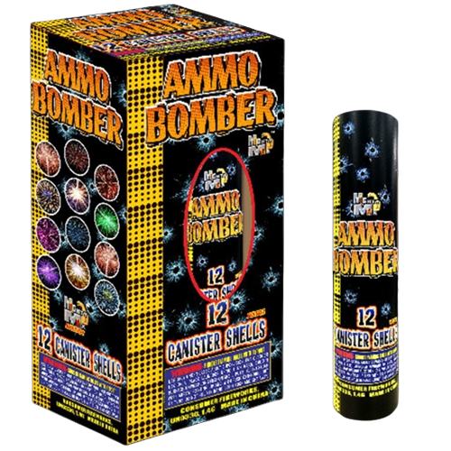 Mighty Max 1 Inch Ammo Bomber 12 Shot Reloadable Shell Kits Ball Shell Kits
