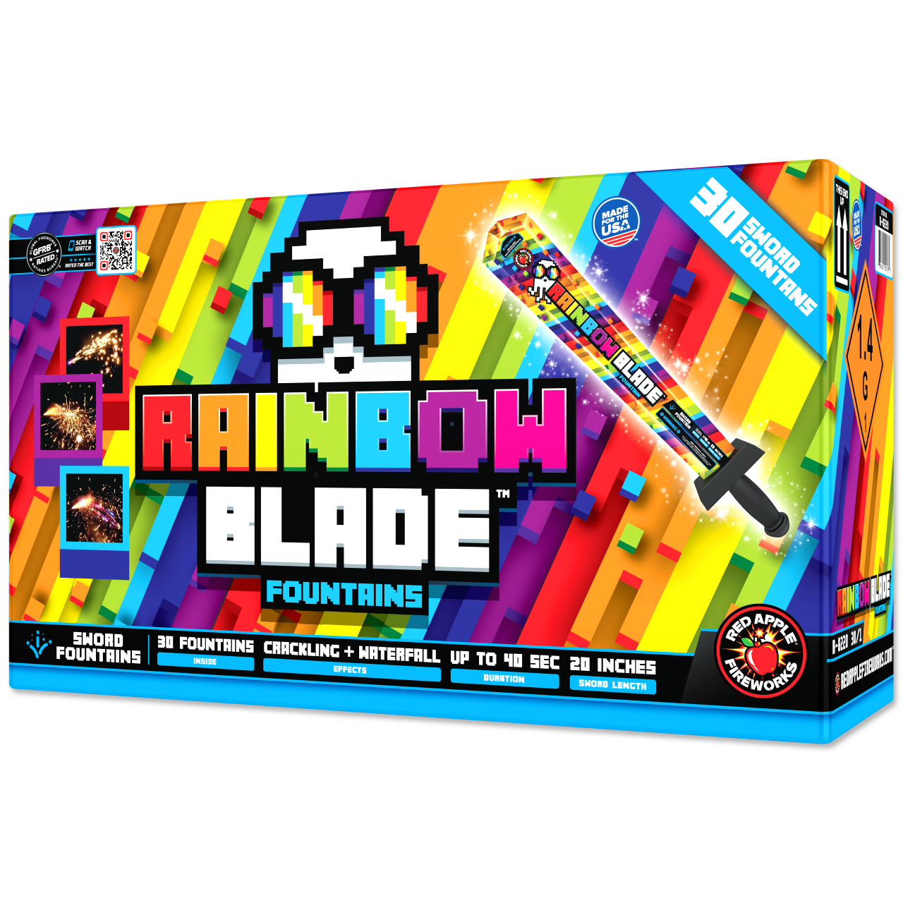 Rainbow Blade™ Handheld Fountains
