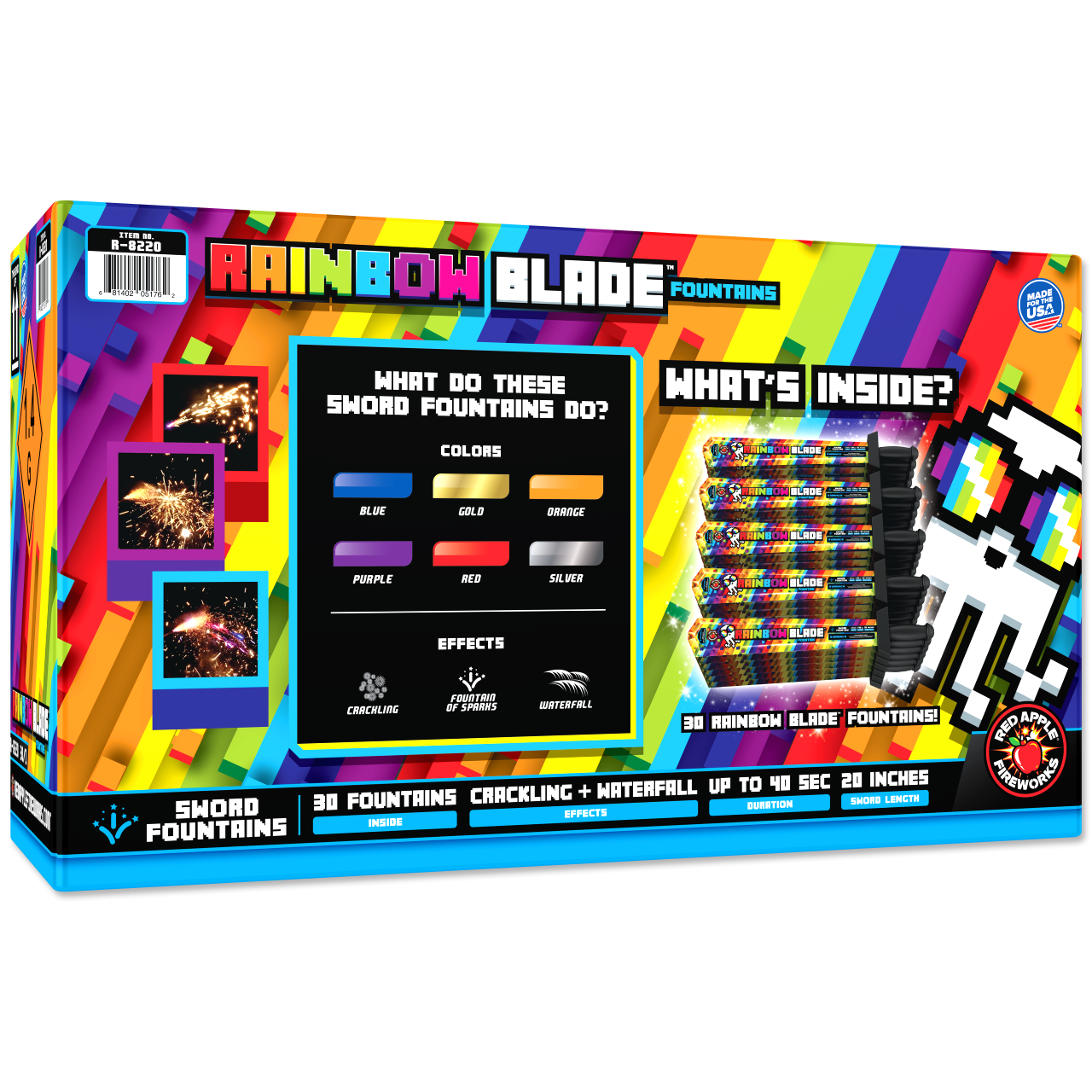 Rainbow Blade™ Handheld Fountains