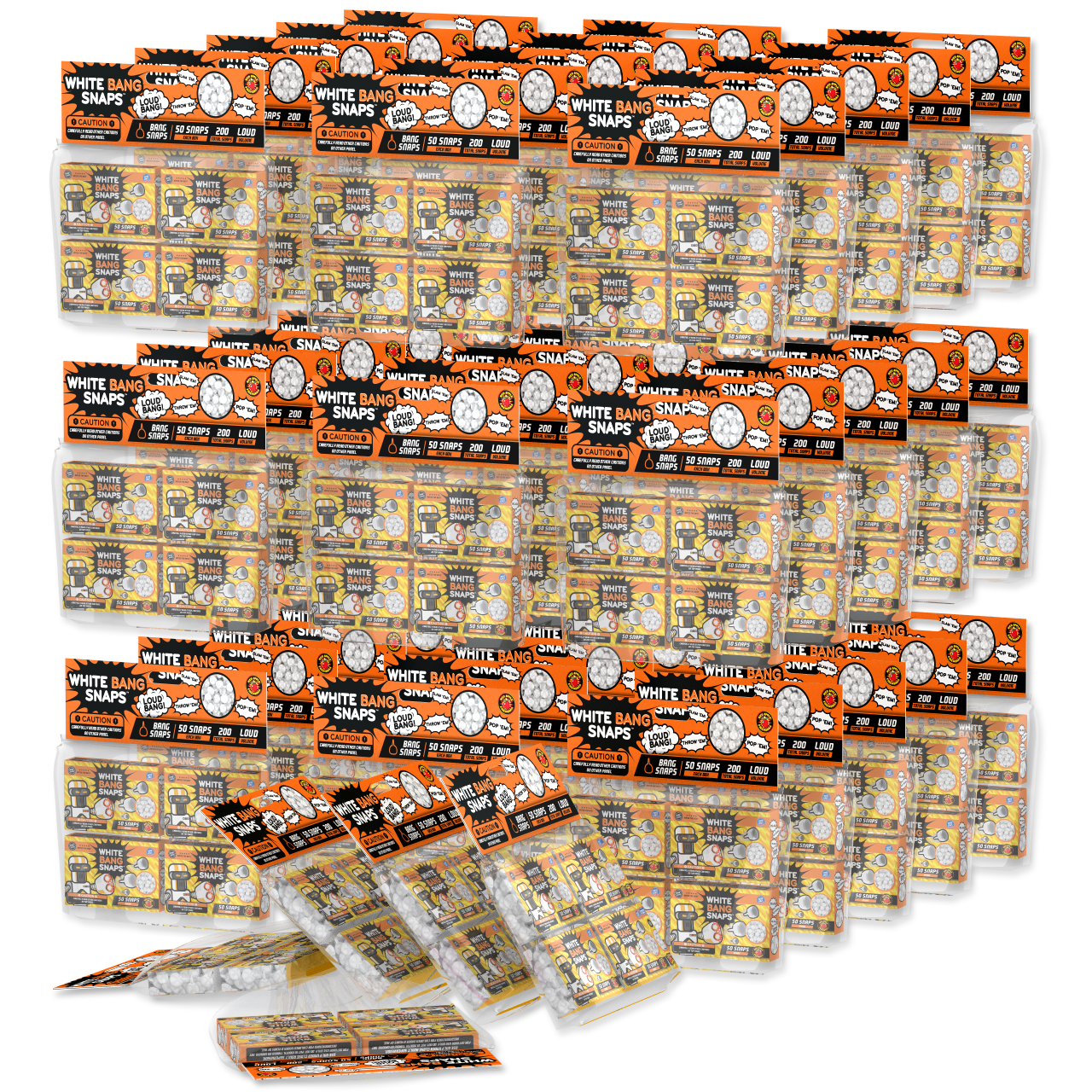 White Bang Snaps™ | 200 Pack Snaps