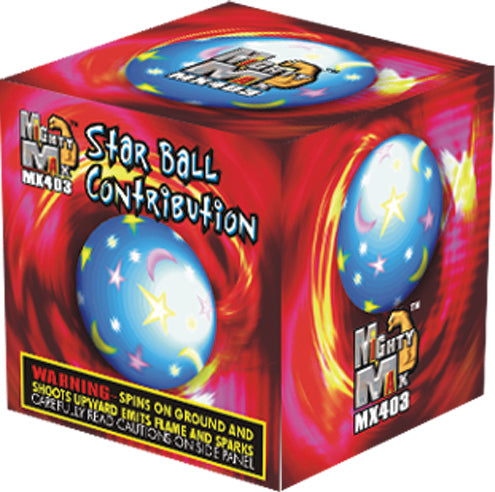 3 Inch Star Ball Contribution Sky Spinners