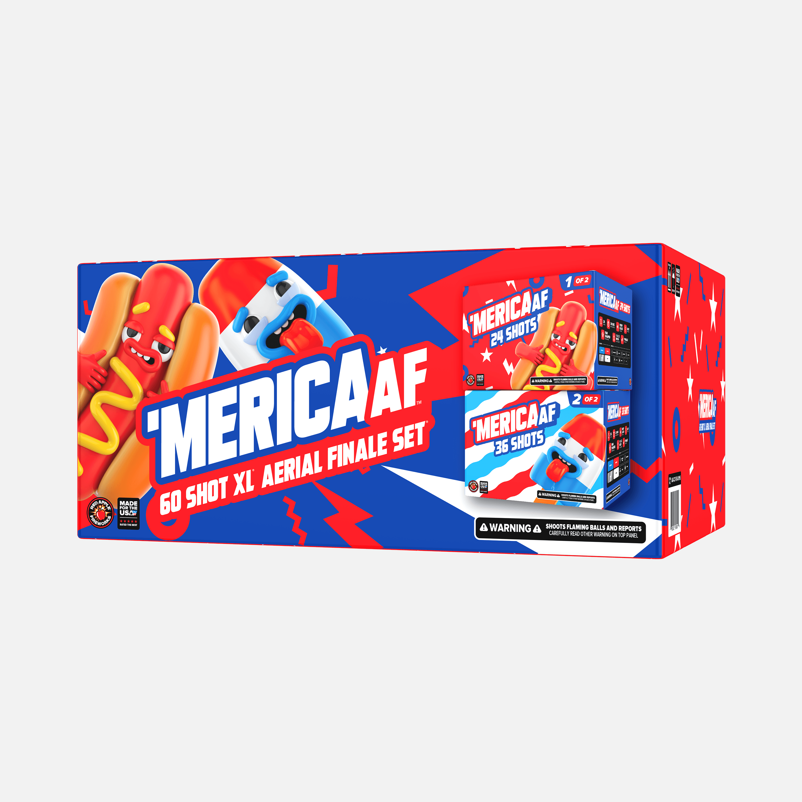 'MERICA AF™ 60 Shot XL® Aerial Finale Set®