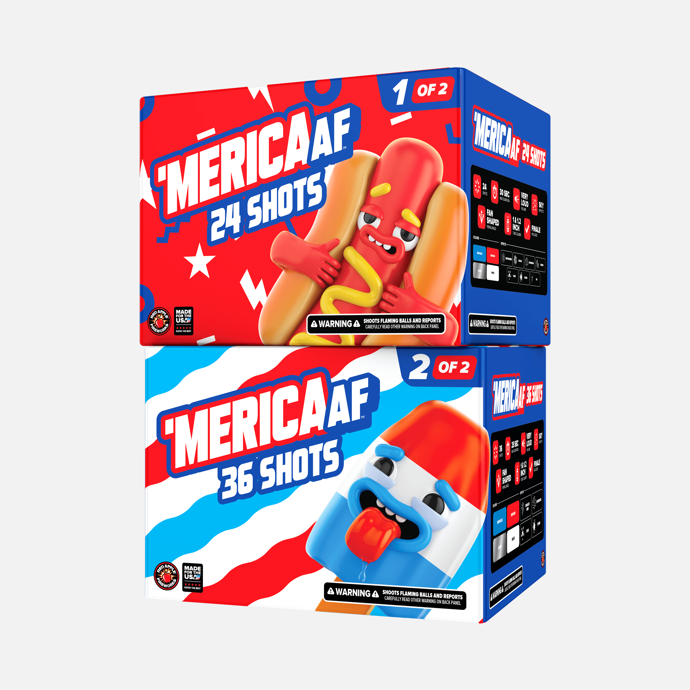 'MERICA AF™ 60 Shot XL® Aerial Finale Set®