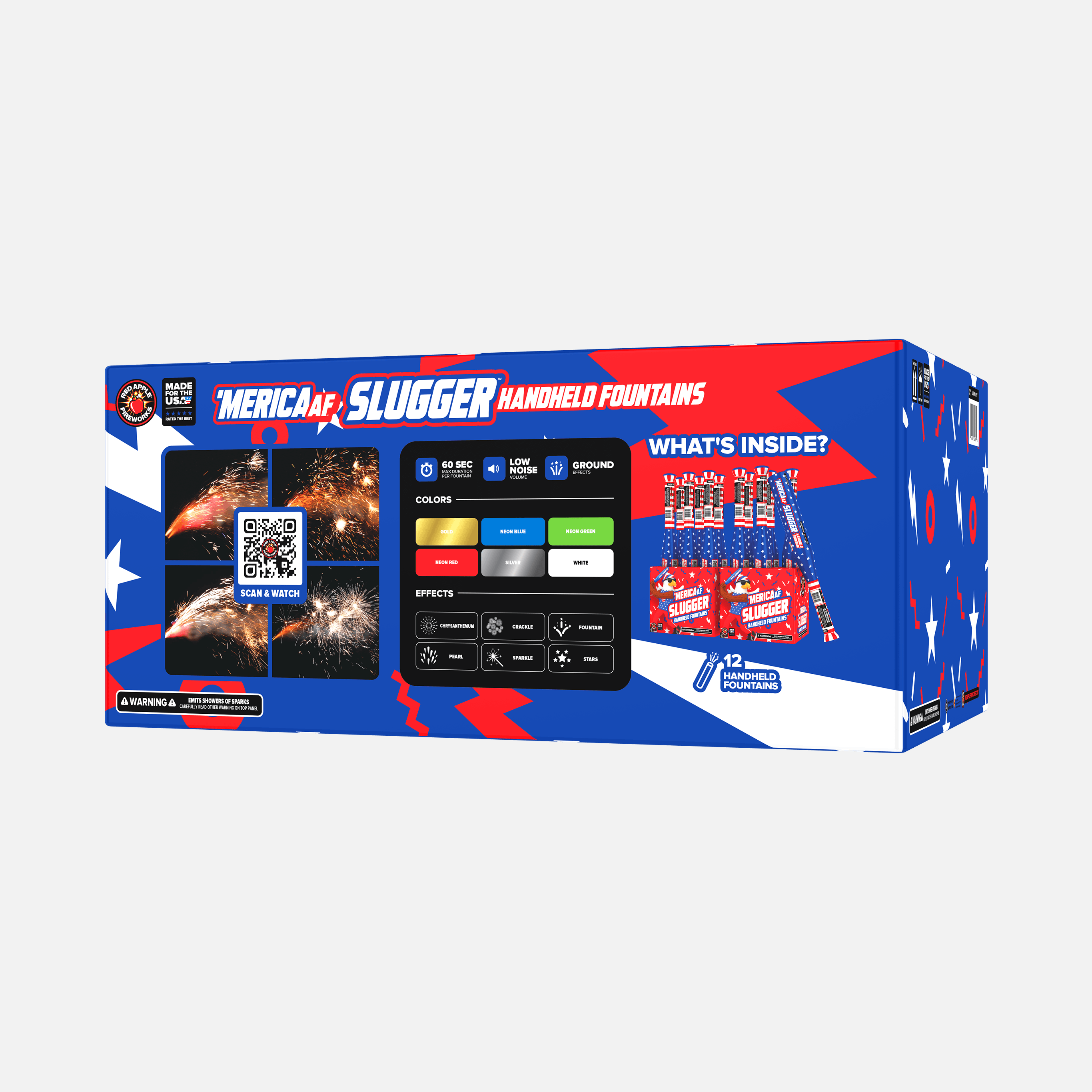 'MERICA AF™ Slugger™ Handheld Fountains