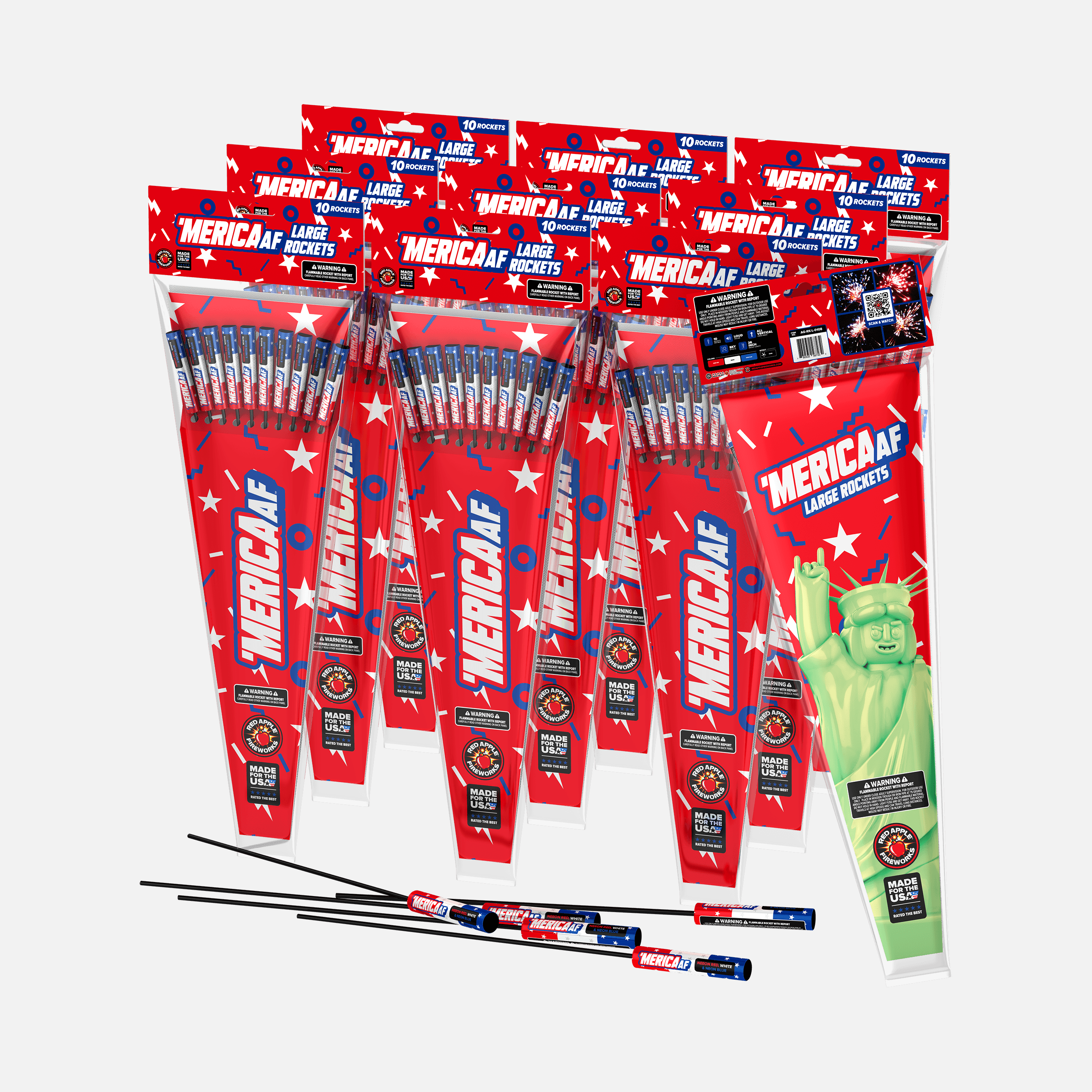 'Merica AF™ Large Rockets