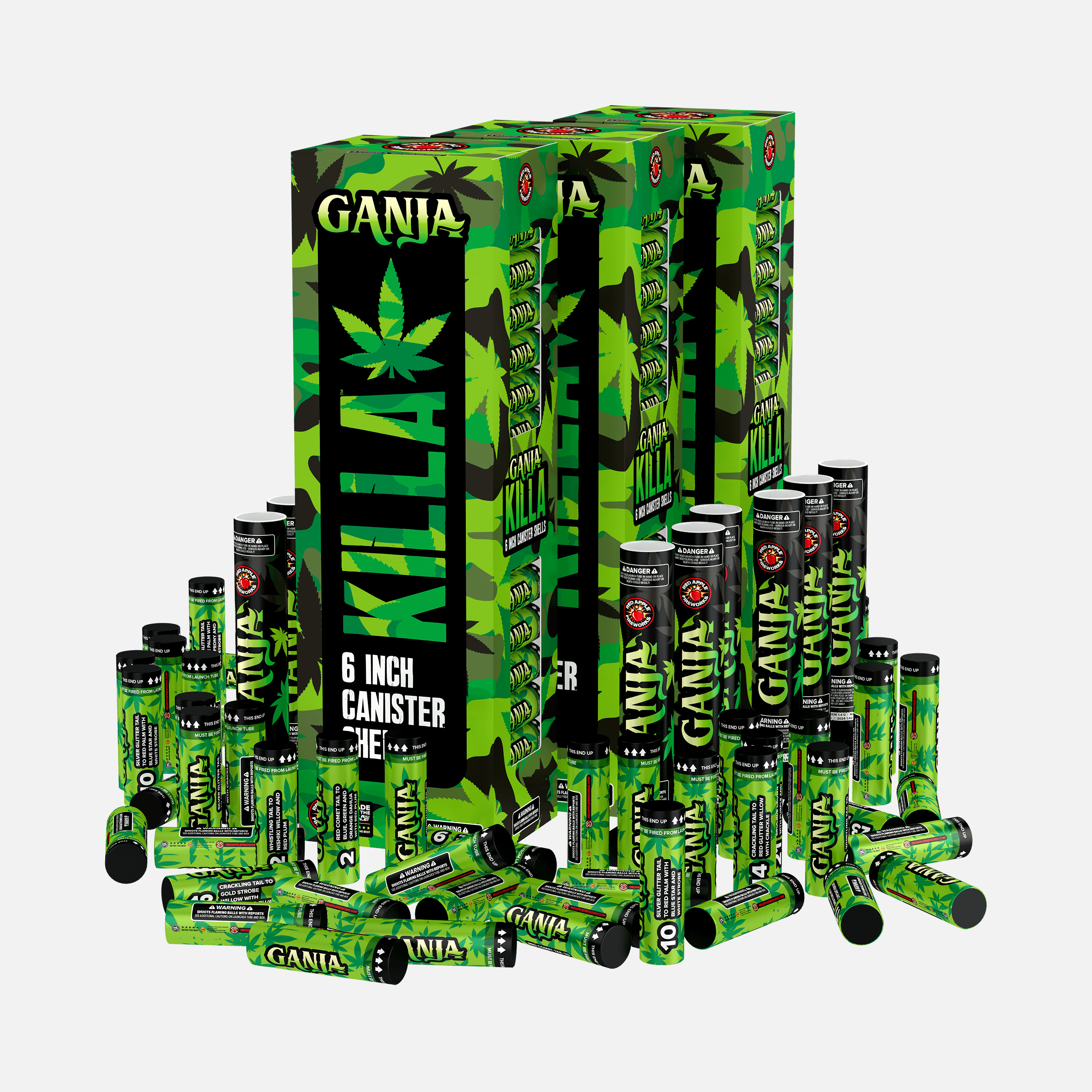 Ganja® Killa 6 Inch Canister Shells