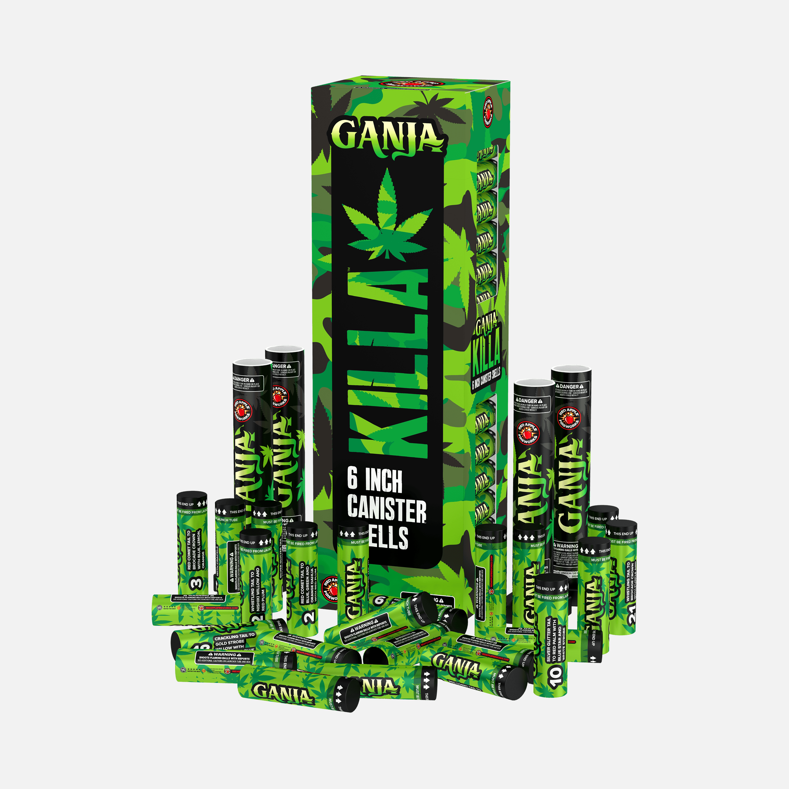 Ganja® Killa 6 Inch Canister Shells