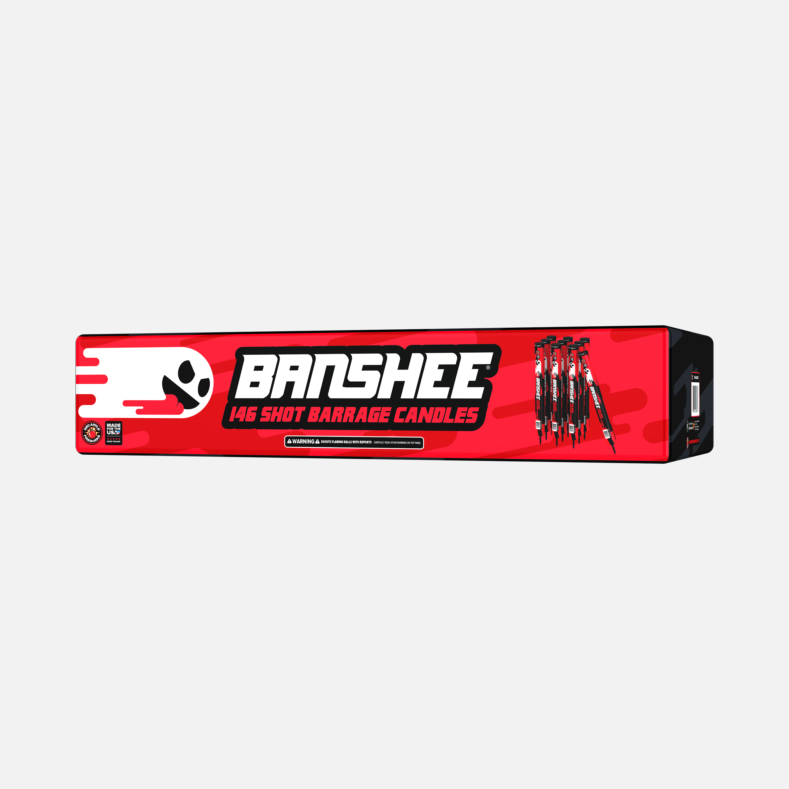 Banshee® 146 Shot Barrage Candles
