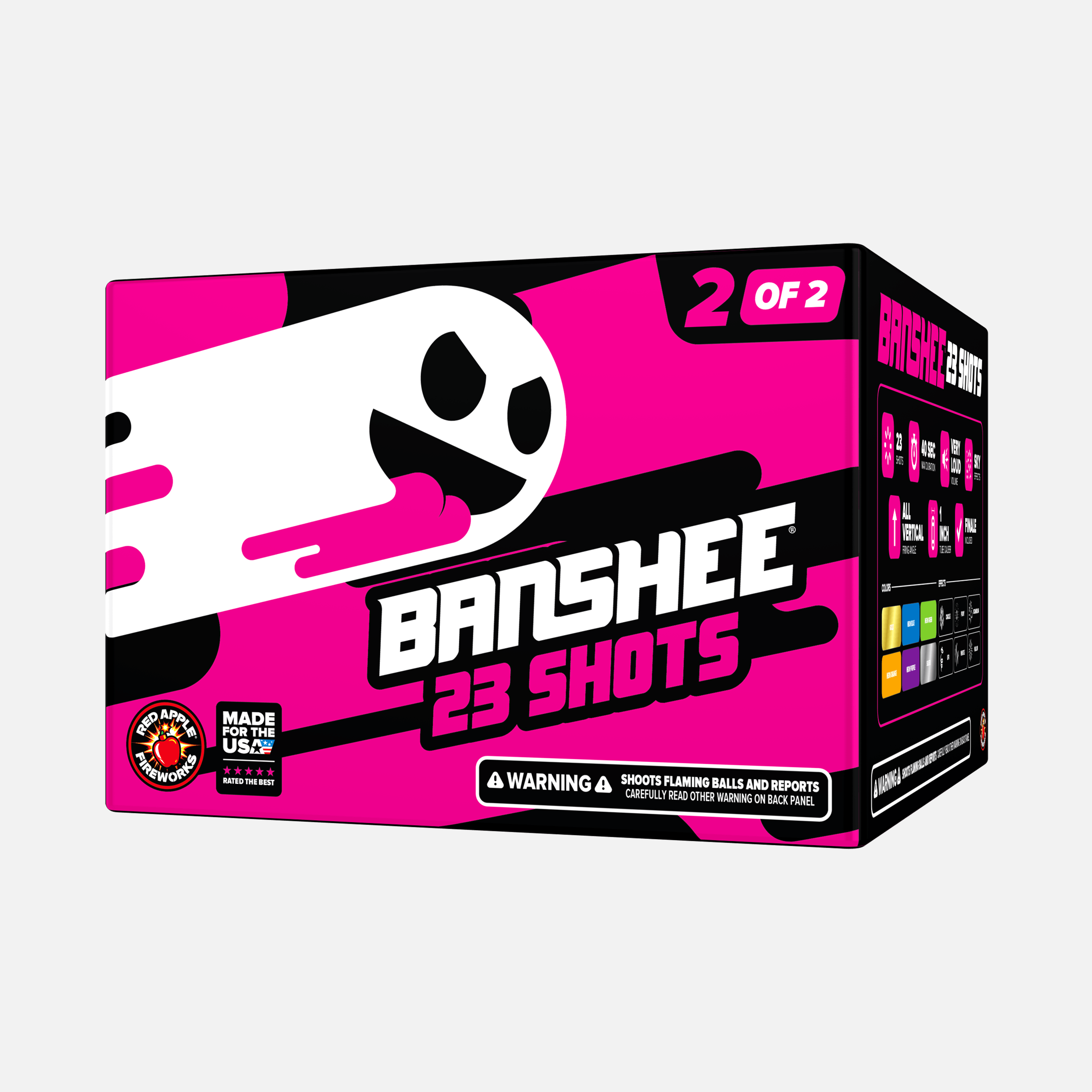 Banshee™ 46 Shots UFO Finale Set®