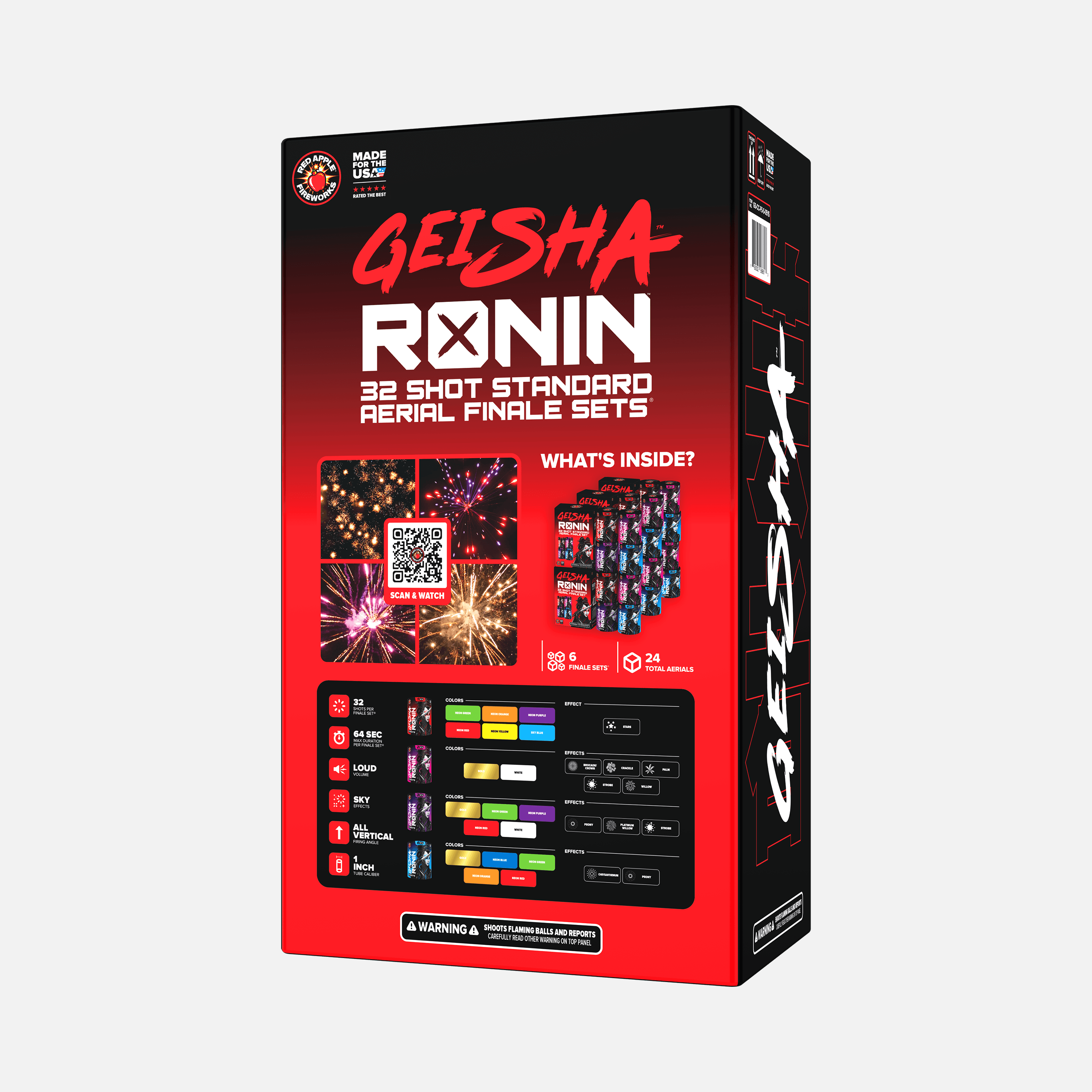 Geisha® 32 Shot Standard Aerial Finale Sets