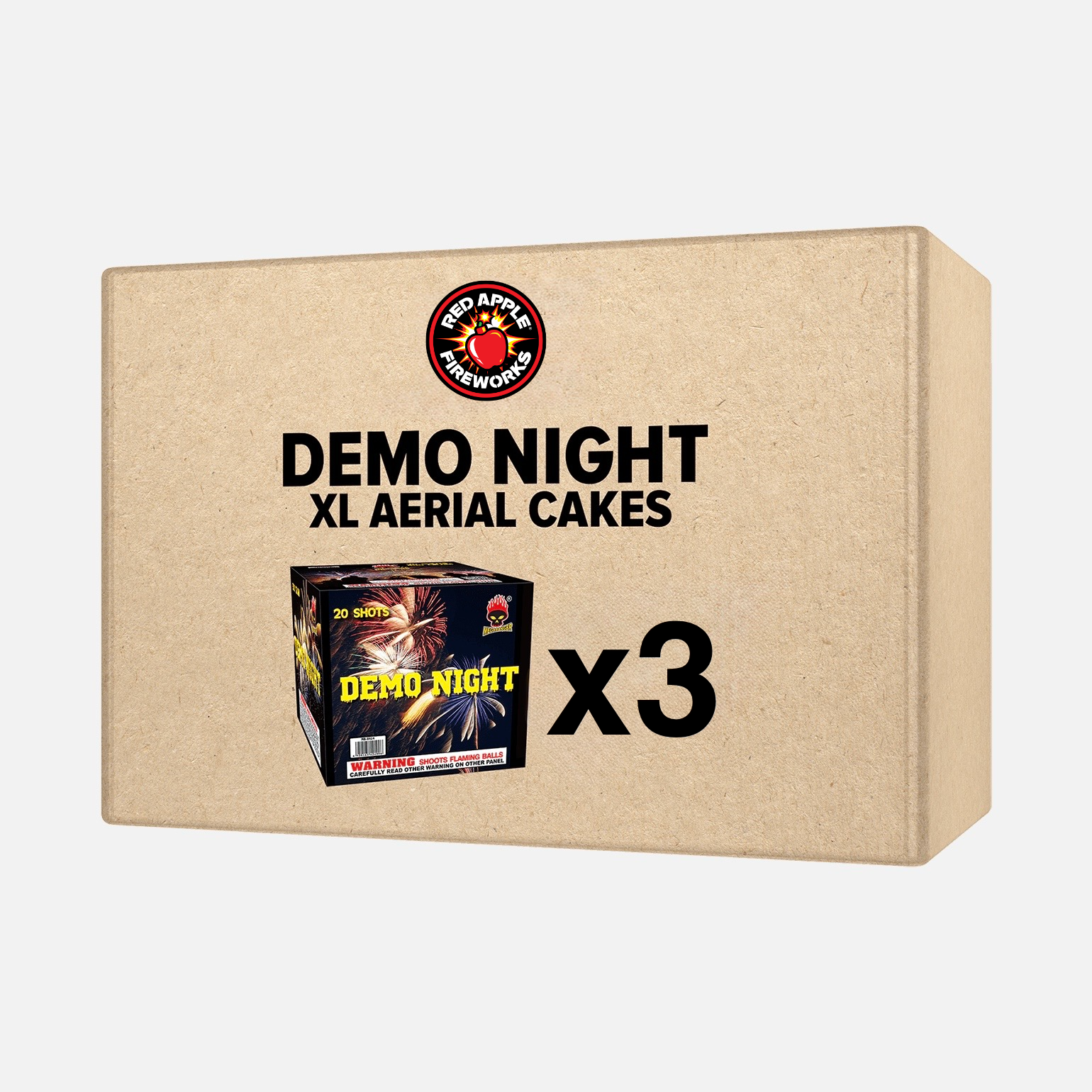 Demo Night XL Aerial Cakes