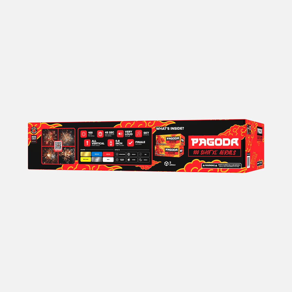 Pagoda® 100 Shots XL® Aerials