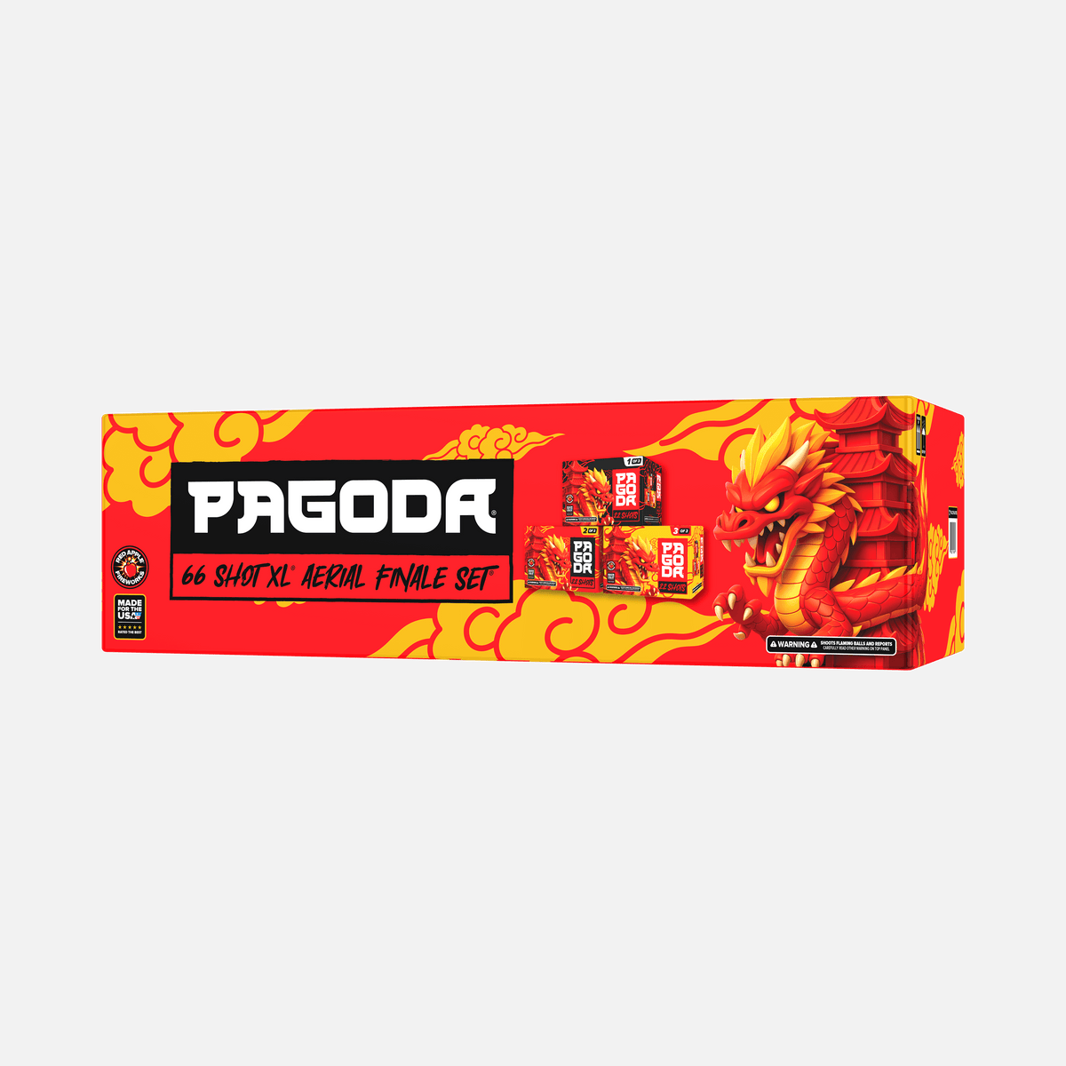 Pagoda® 66 Shot XL® Aerial Finale Set