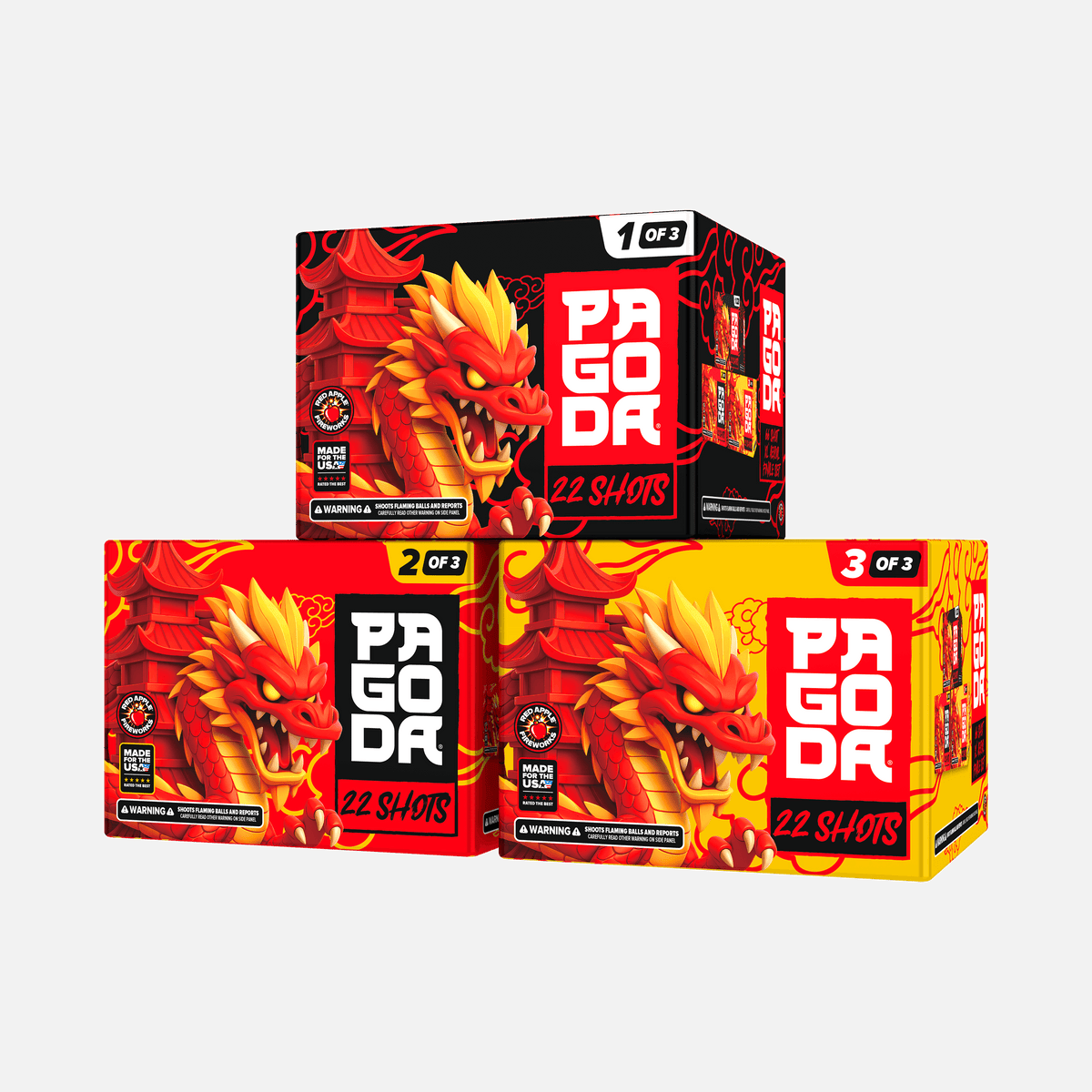 Pagoda® 66 Shot XL® Aerial Finale Set