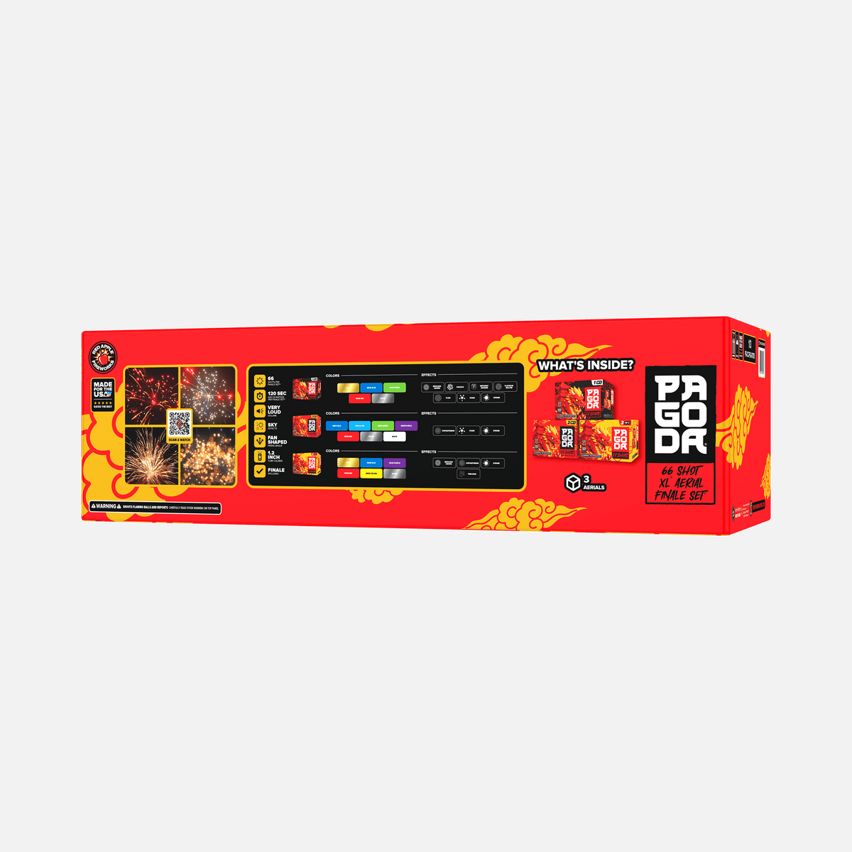 Pagoda® 66 Shot XL® Aerial Finale Set