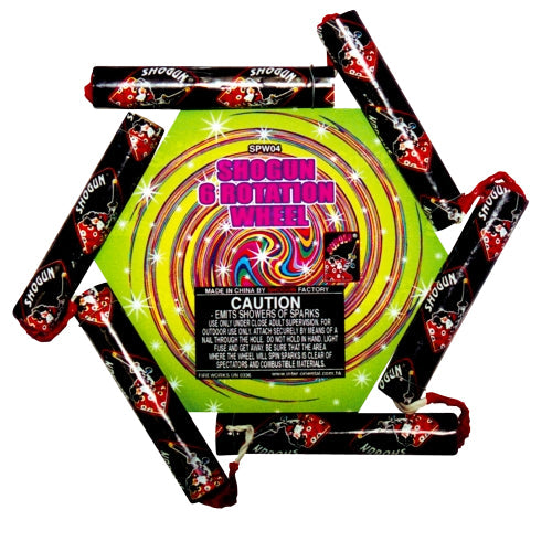 Color Changing Wheel Ground Spinners