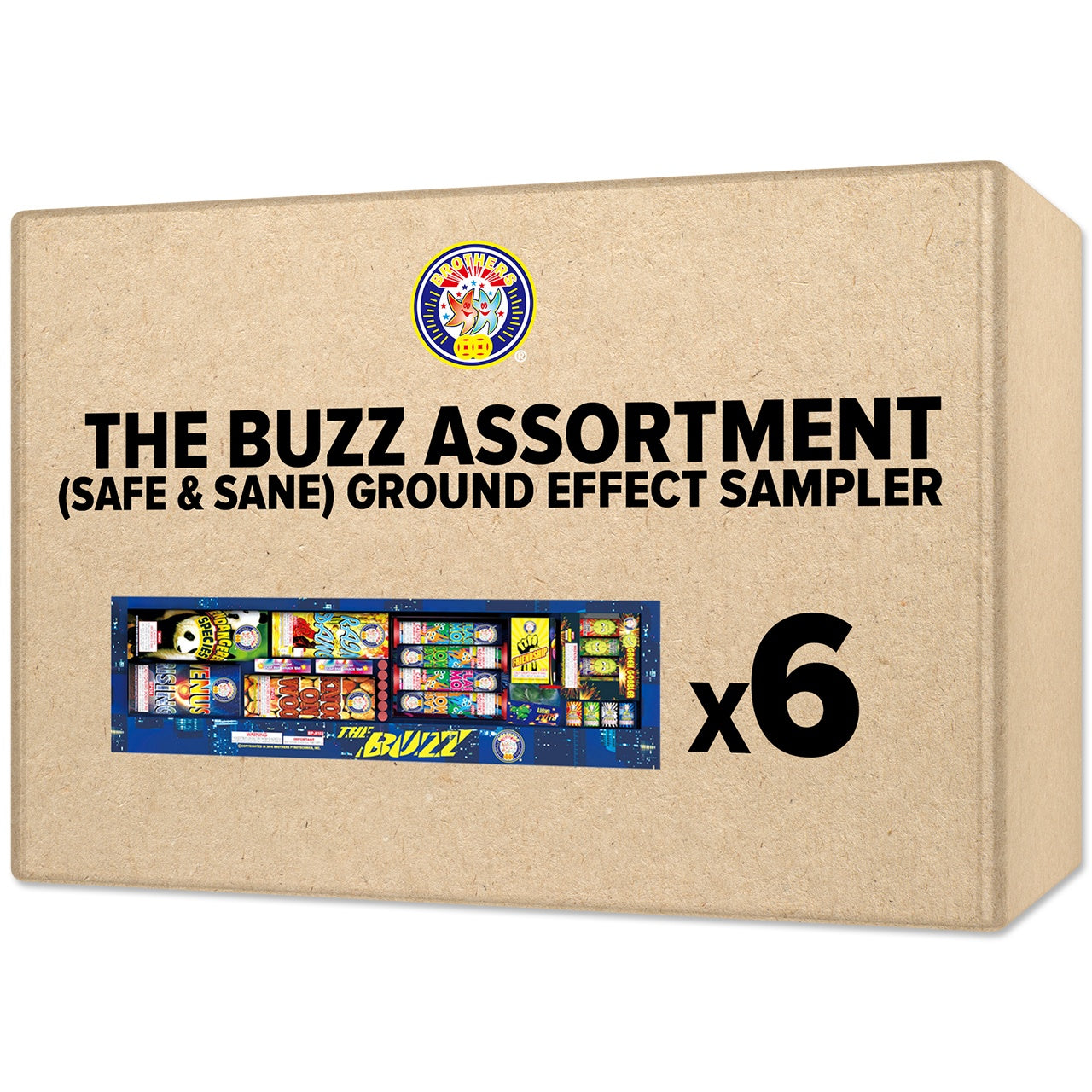 The Buzz Assortment (Safe & Sane) Ground Effect Sampler Ground Effect Samplers®
