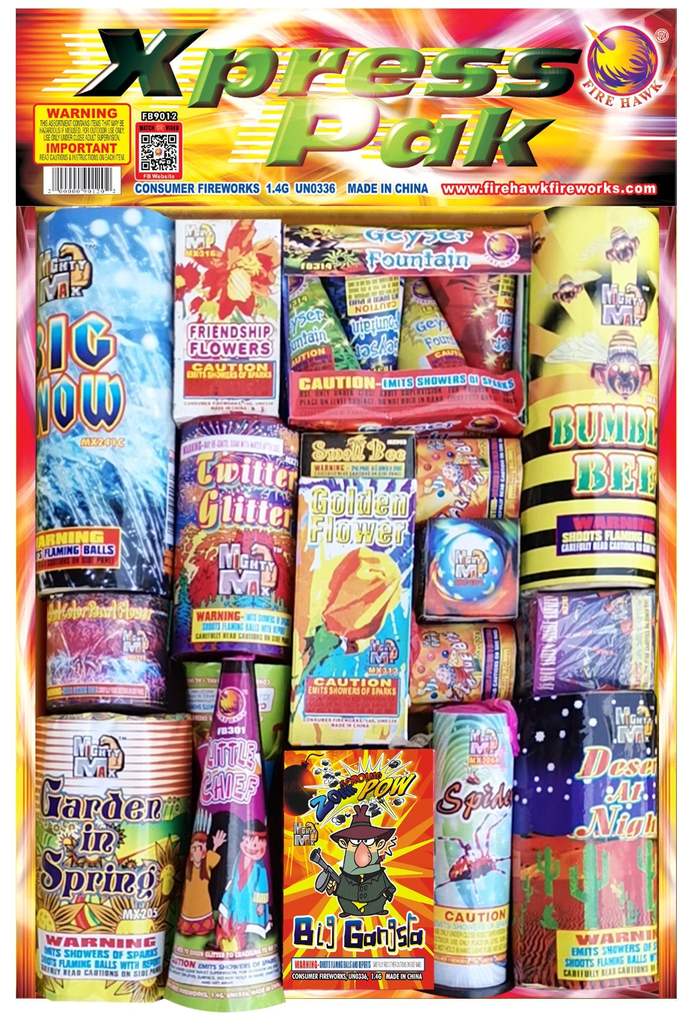 Xpress Pak 52 Shot Assortment Sky Show Samplers®