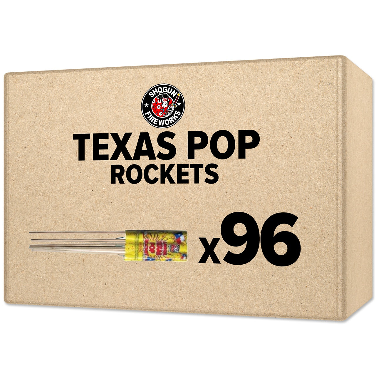 Texas Pop Rockets Large Rockets