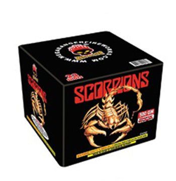 Scorpions 23 Shot XL Aerial XL® Aerial Cakes (Up to 500 Grams)