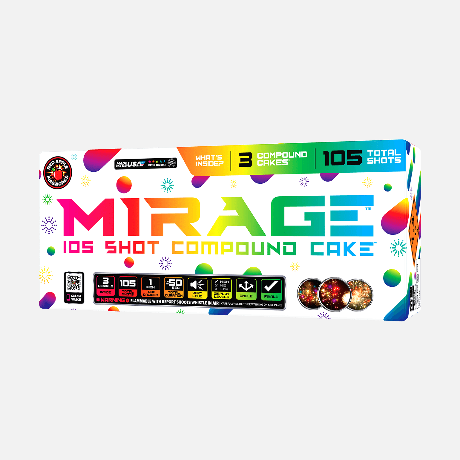 Mirage™ 105 Shot Compound™ Cake