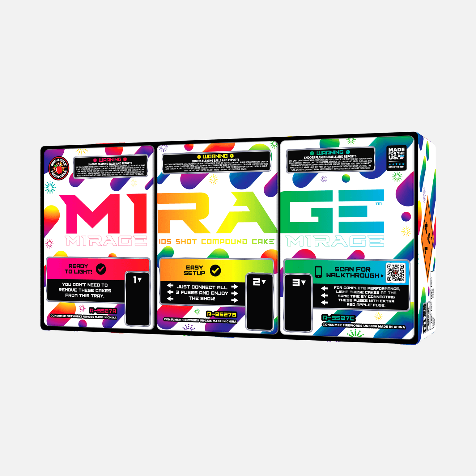 Mirage™ 105 Shot Compound™ Cake