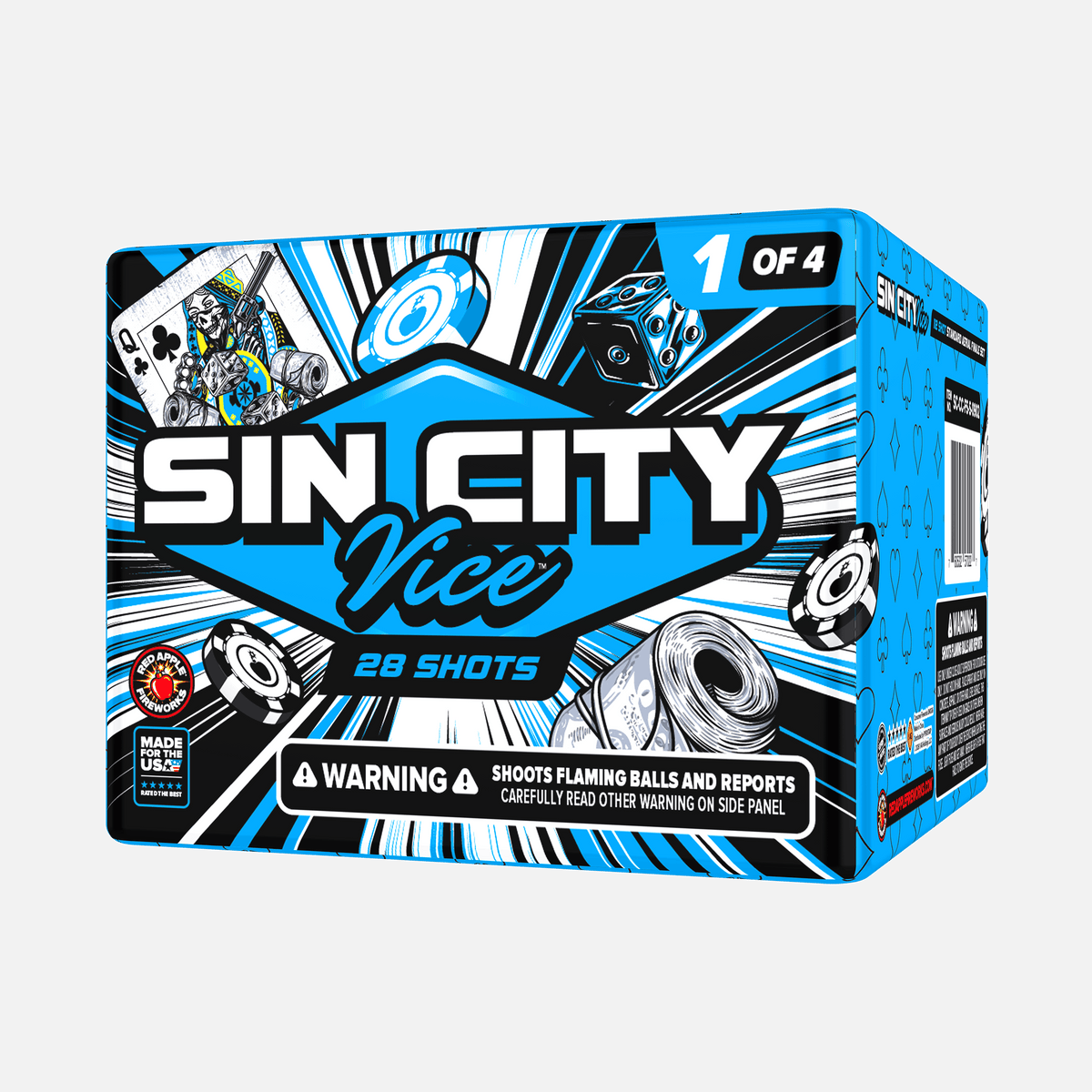 Sin City Vice™ 112 Shot Standard Aerial Finale Sets®