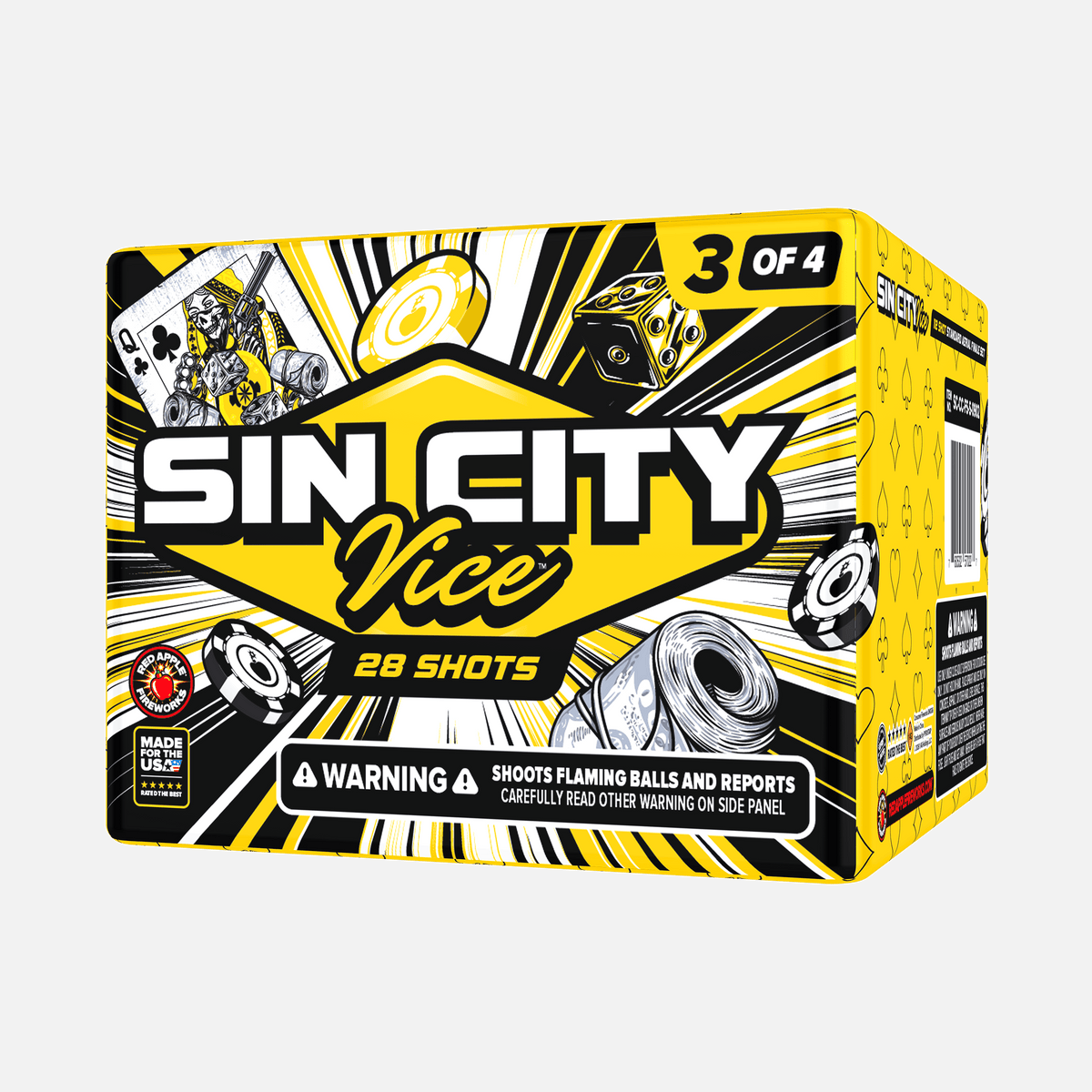 Sin City Vice™ 112 Shot Standard Aerial Finale Sets®