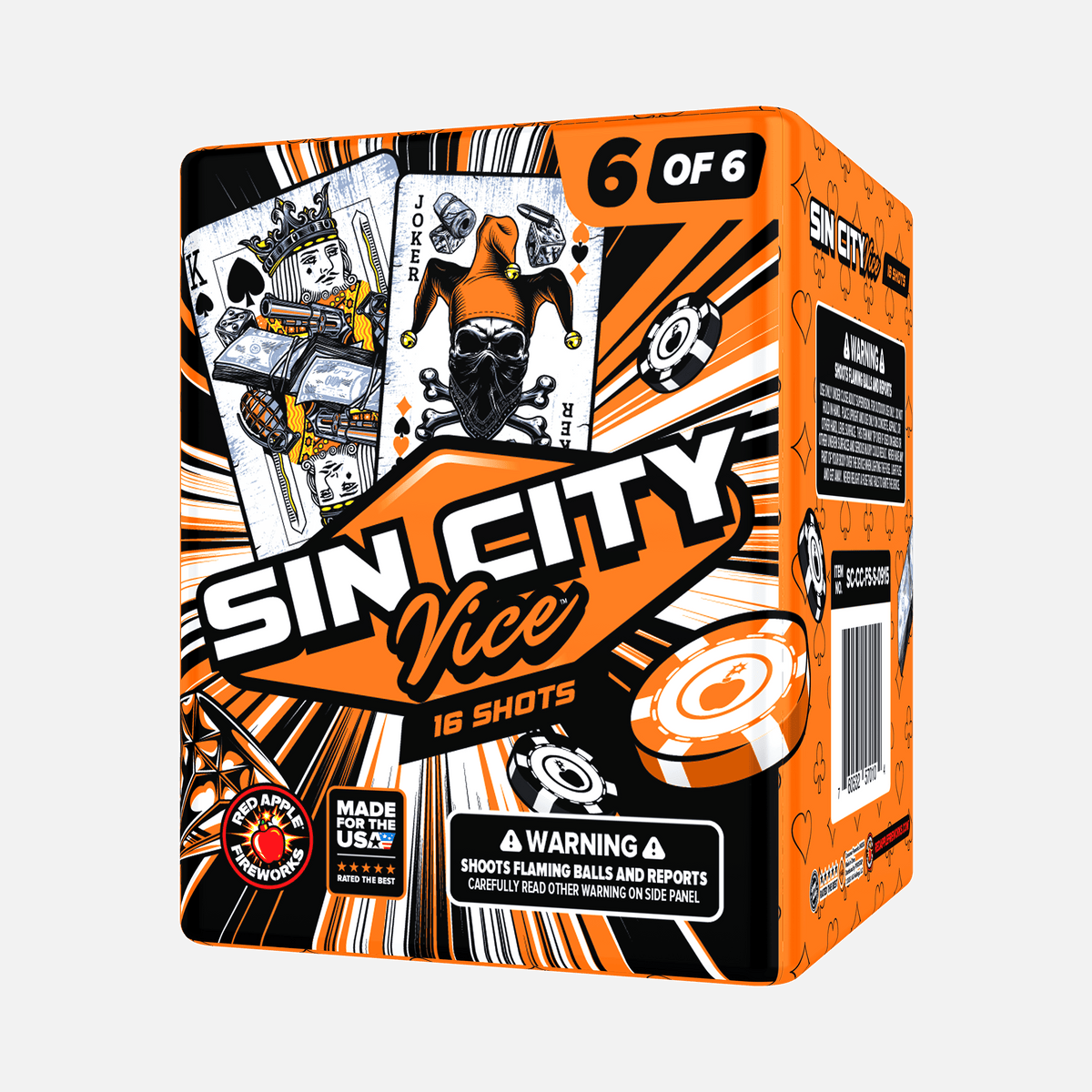 Sin City Vice™ 96 Shot Standard Aerial Finale Sets®