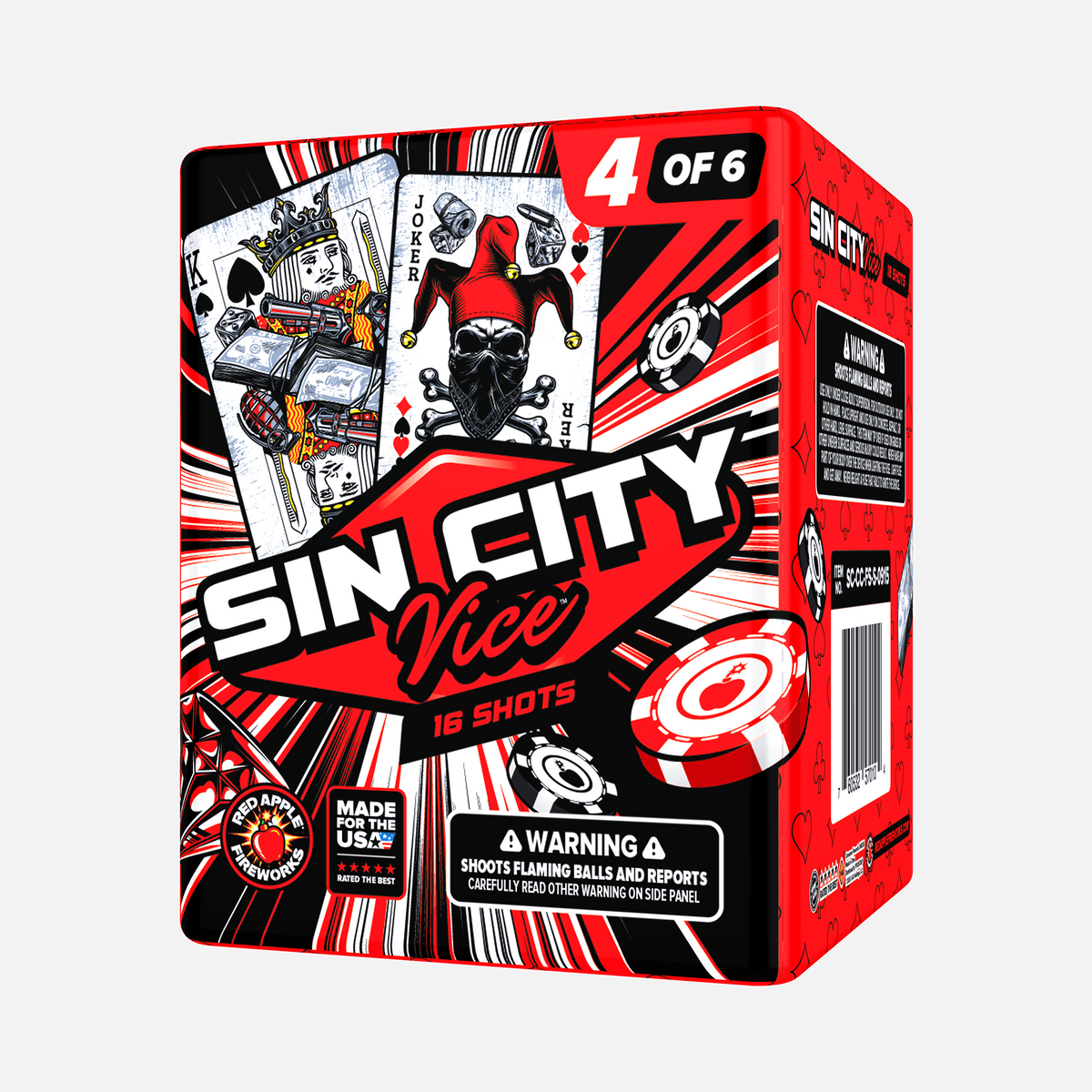 Sin City Vice™ 96 Shot Standard Aerial Finale Sets®