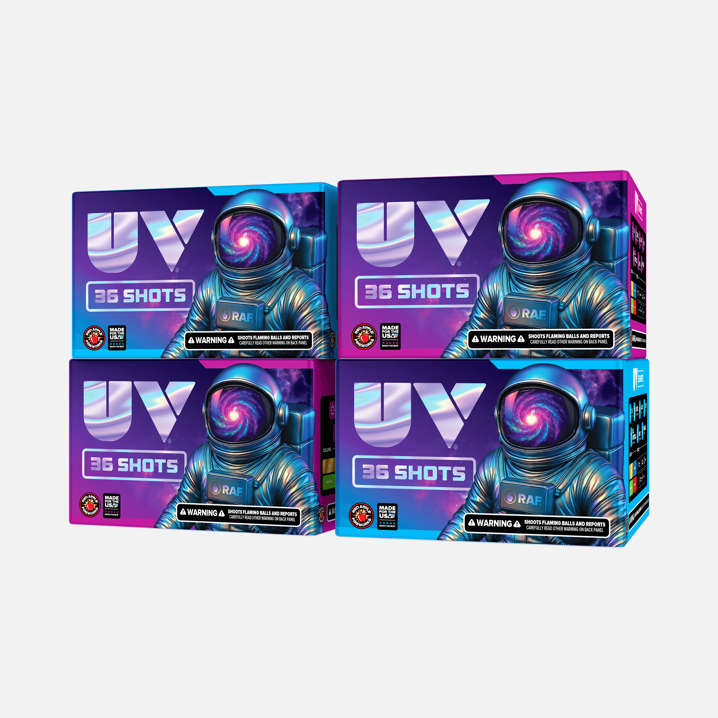 UV® 36 Shots Large Aerials